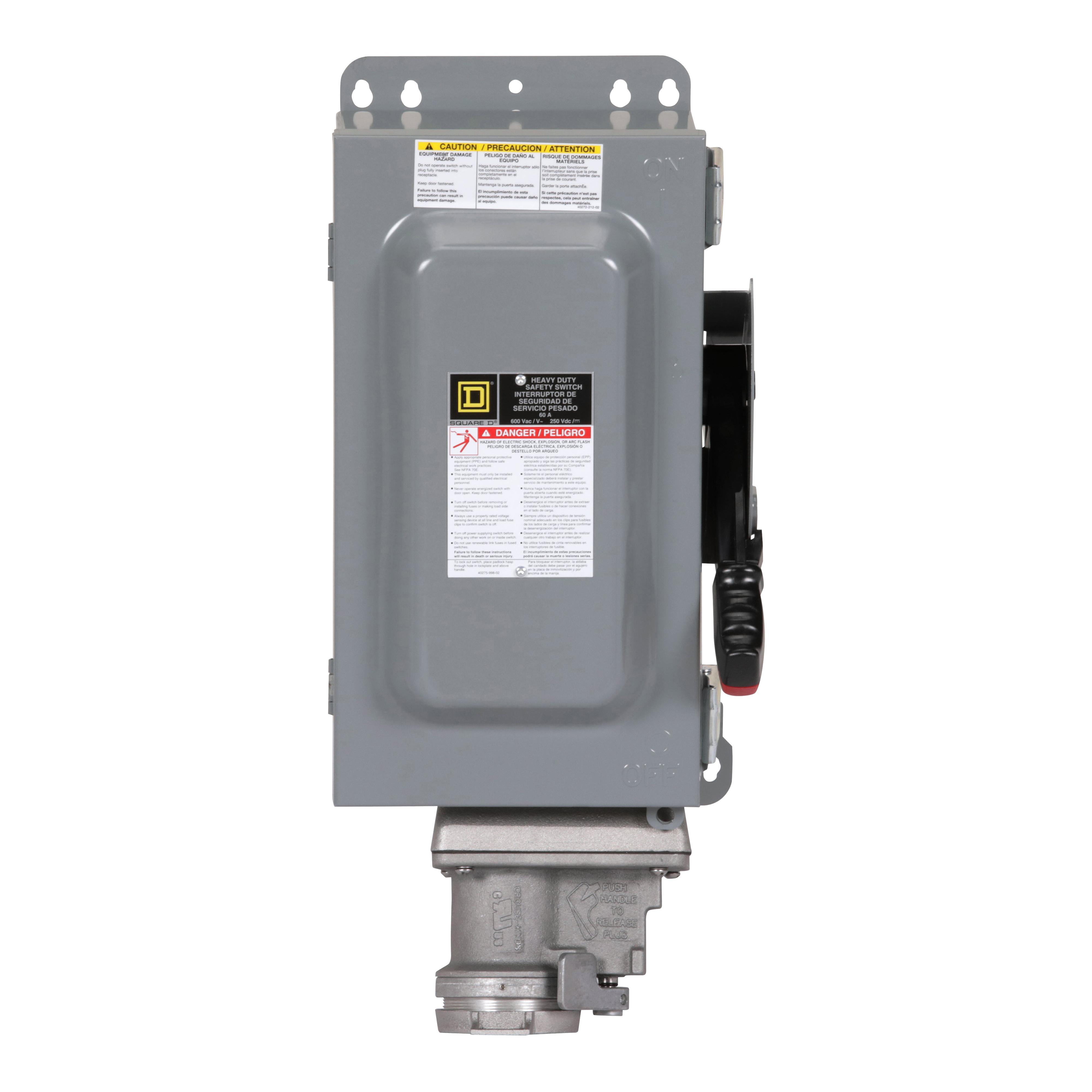 Square D™ H362AWC Heavy Duty Safety Switches