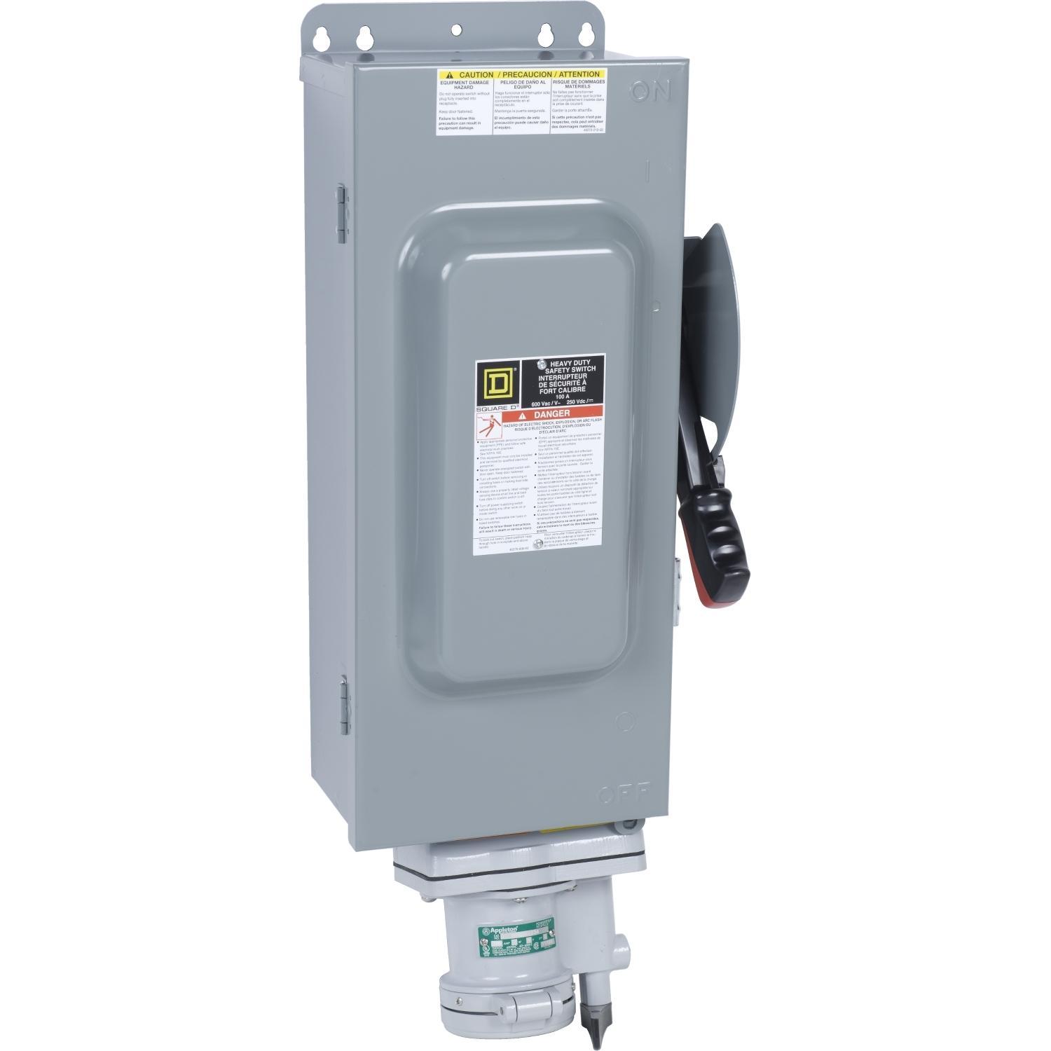 Square D™ H363AWA Heavy Duty Safety Switches