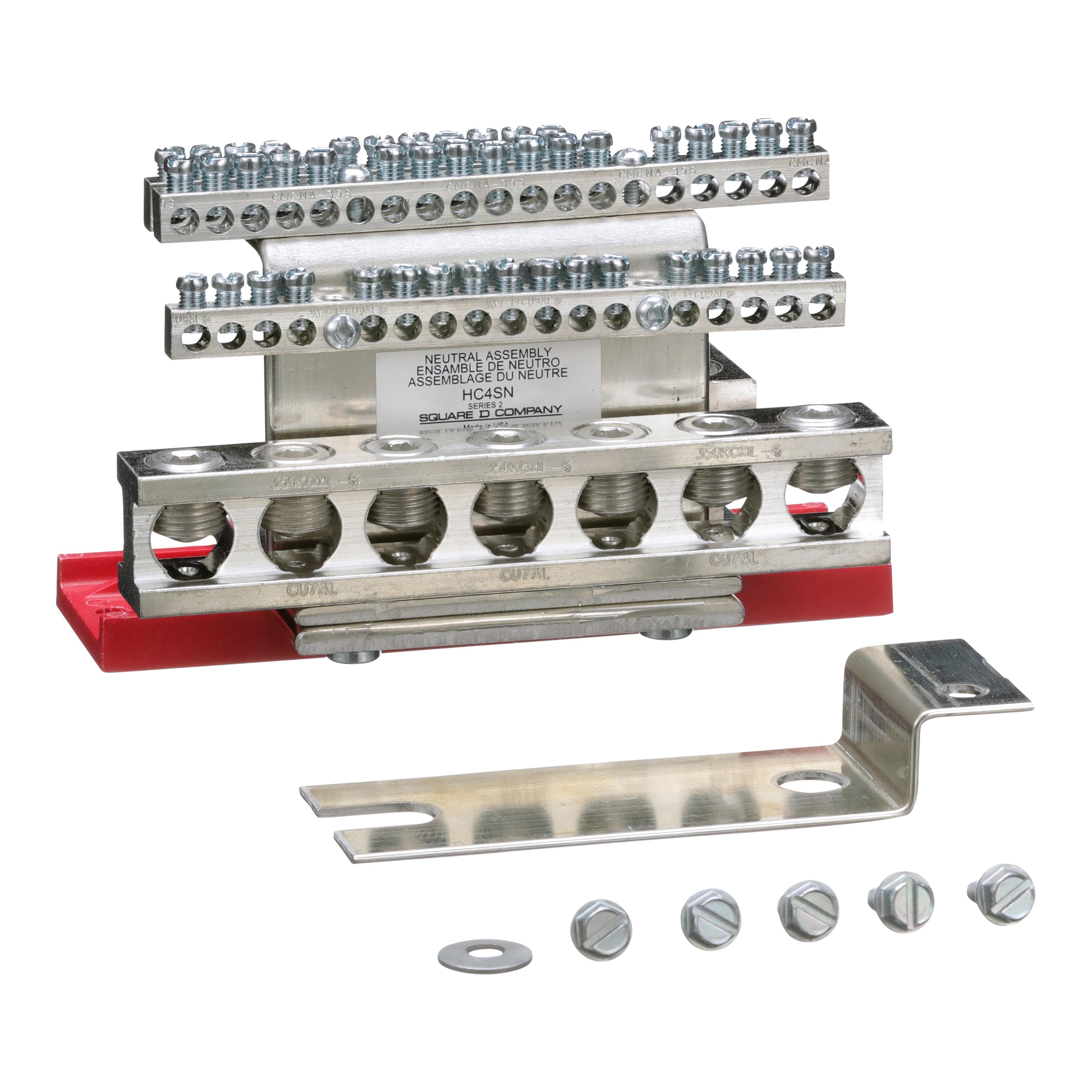 Square D™ HC4SN Panelboard Ground & Neutral Components