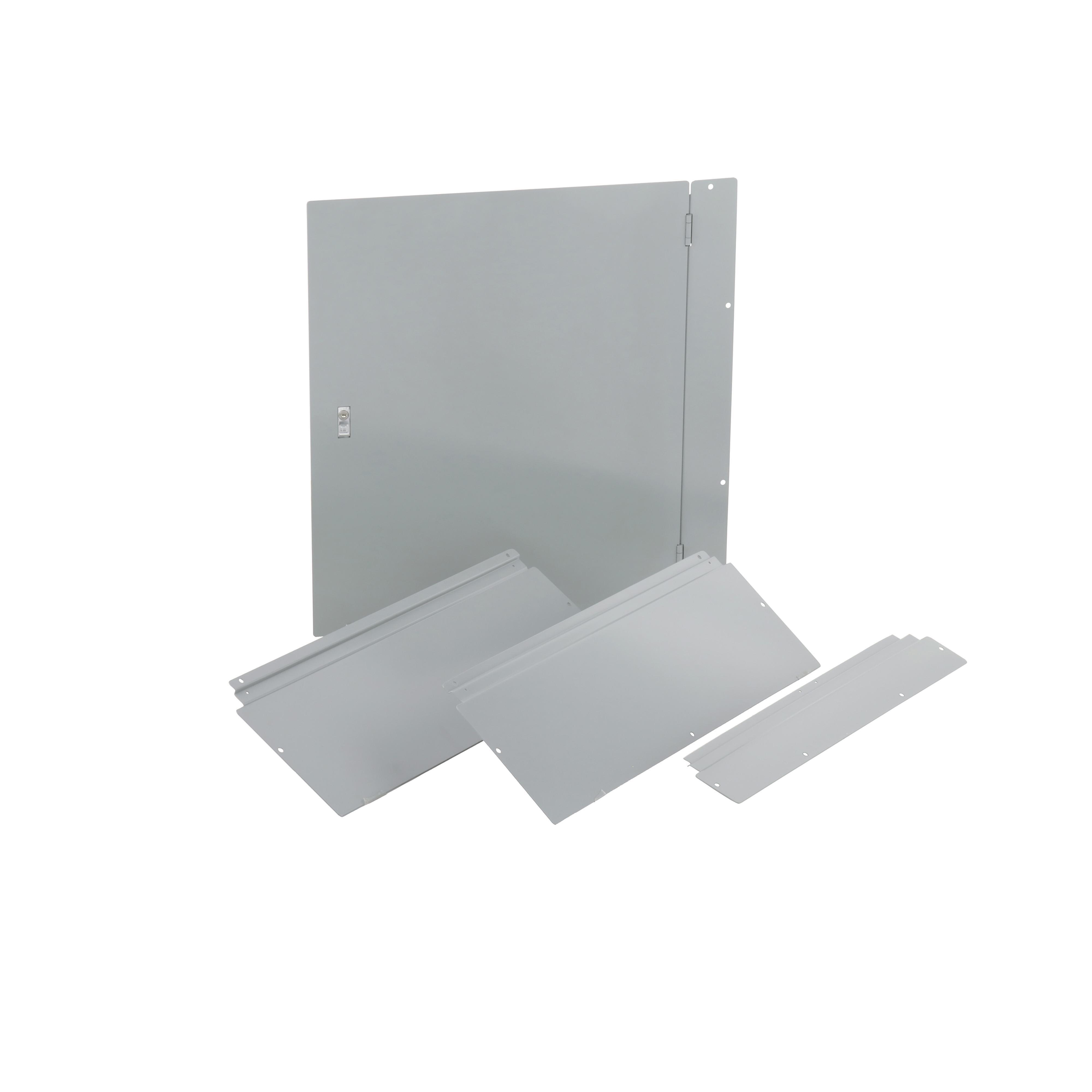 Square D™ I-Line™ HCM48TSD 4-Piece Cover/Trim Kit With Door, 48 in L x 32-1/4 in W, For Use With I-Line™ 225/400/600/800 A Main Lug Panelboard, Surface Mount