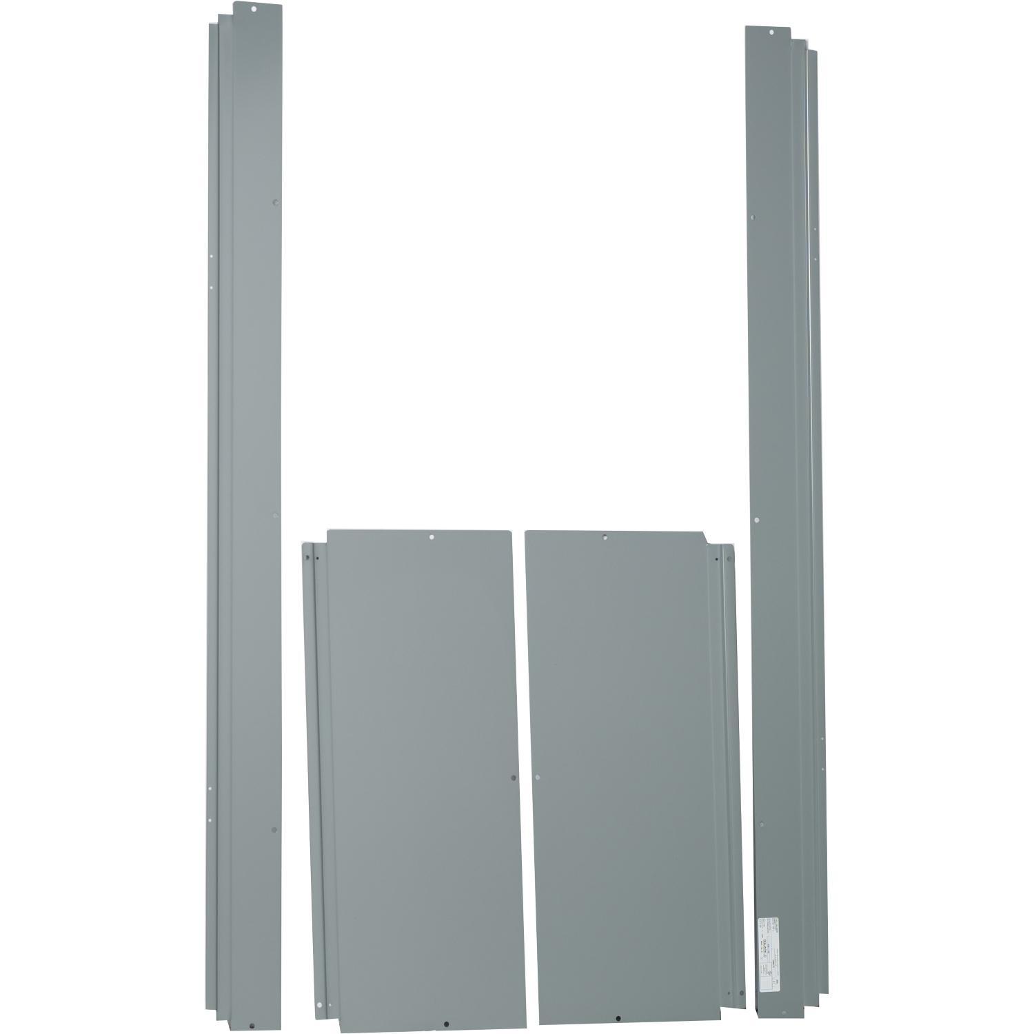 Square D™ I-Line™ HCM91TS HCM 4-Piece Panelboard Cover/Trim Kit, 91 in L x 32 in W, For Use With I-Line™ 225/400/600/800 A Main Lug Panelboard and 400/600/800 A Main Breaker Panelboard, Surface Mount