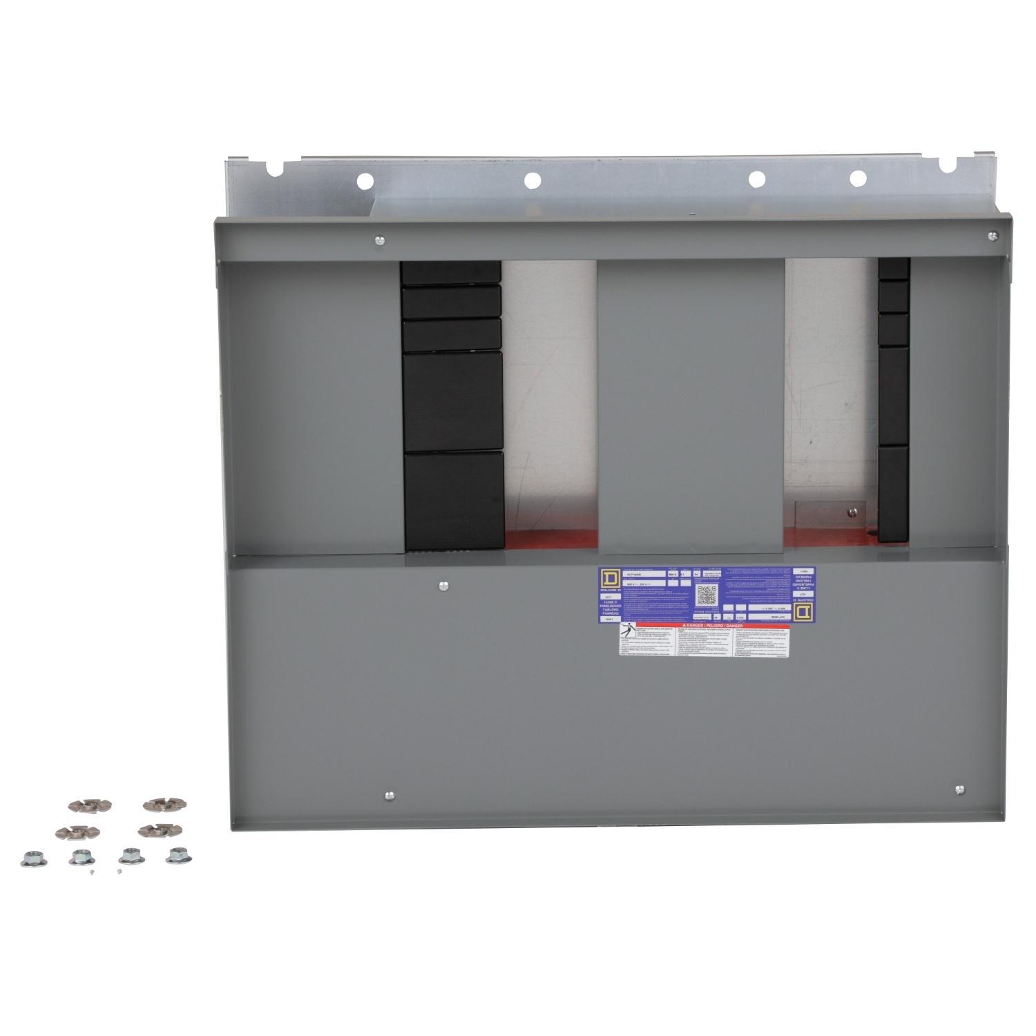 Square D™ I-Line™ HCP14508 Bottom Panelboard Interior, 600 V AC/250 V DC, 800 A, 27 Spaces, 200 kA SCCR