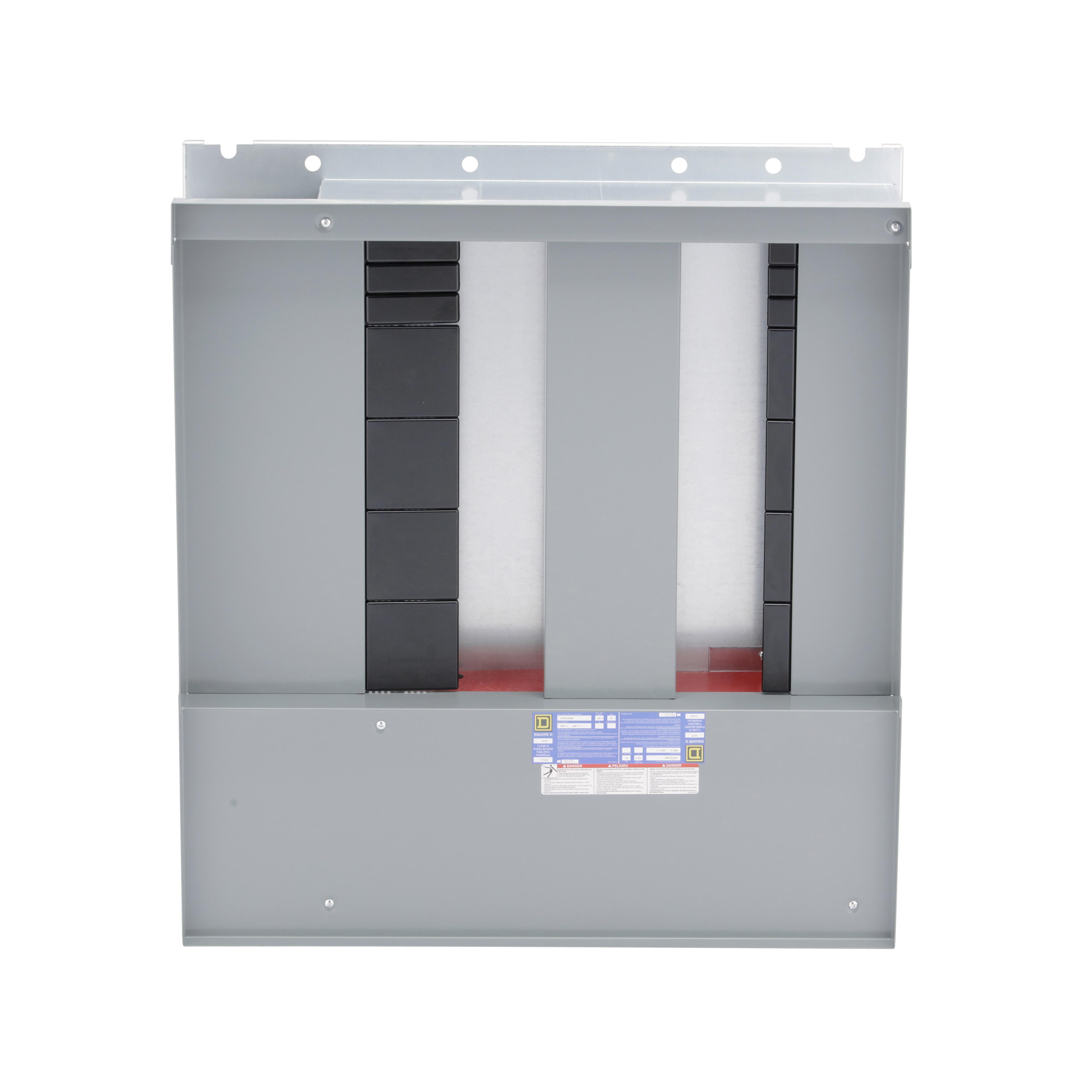 Square D™ I-Line™ HCP23594 3-Phase Bottom Type HCP Panelboard Interior, 600 V AC/250 V DC, 400 A, 45 Spaces, 200 kA SCCR