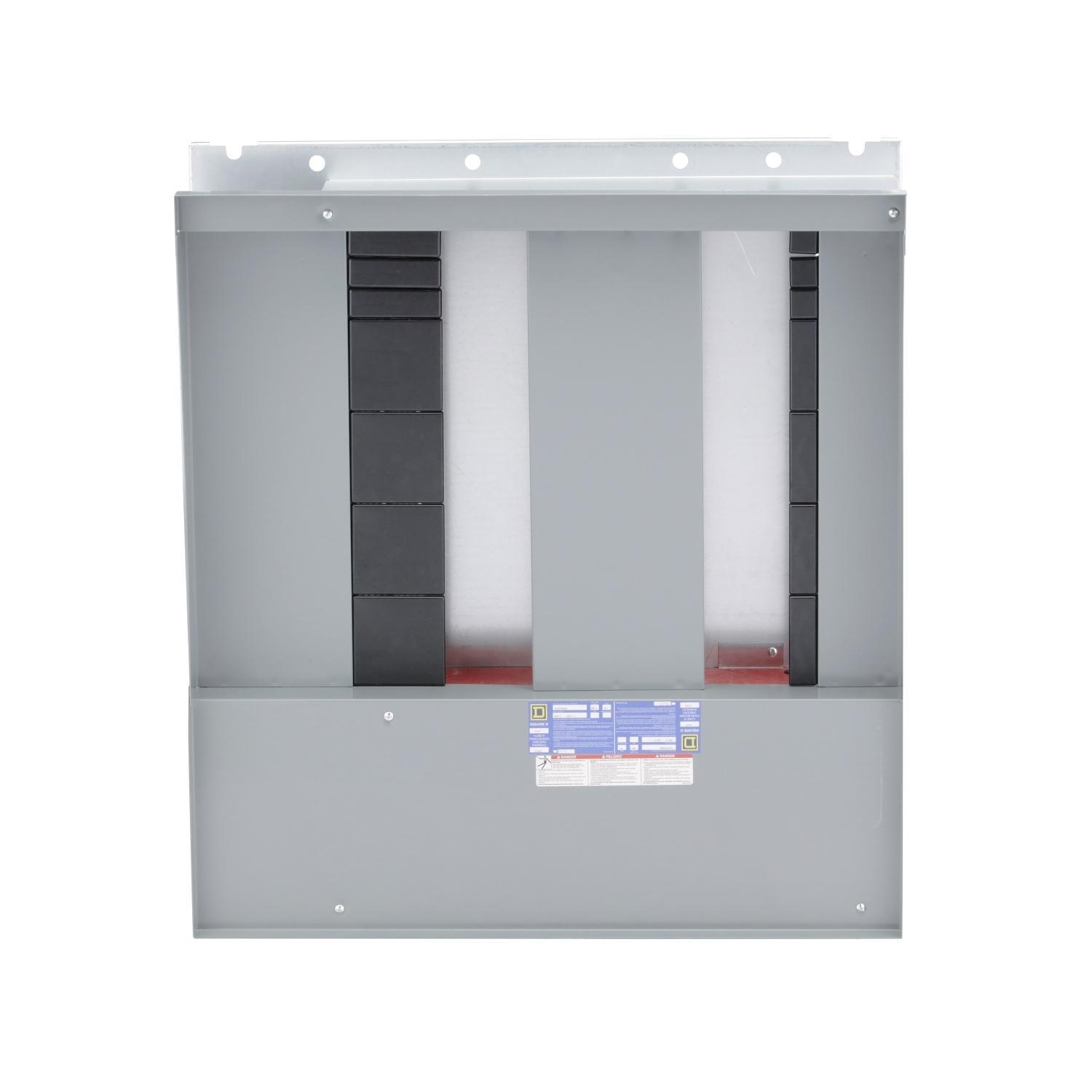 Square D™ I-Line™ HCP23598 3-Phase Bottom Type HCP Panelboard Interior, 600 V AC/250 V DC, 800 A, 45 Spaces, 200 kA SCCR