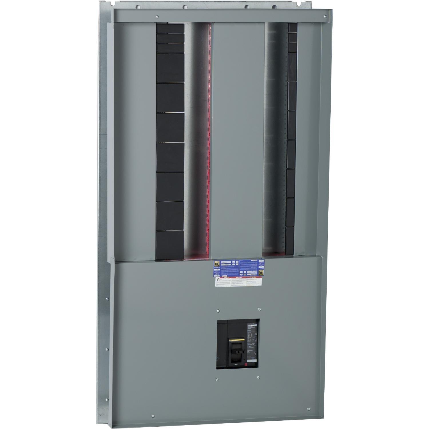 Square D™ I-Line™ HCP36868M 3-Phase Bottom Panelboard Interior, 600 V AC/250 V DC, 800 A, 72 Spaces, 200 kA SCCR
