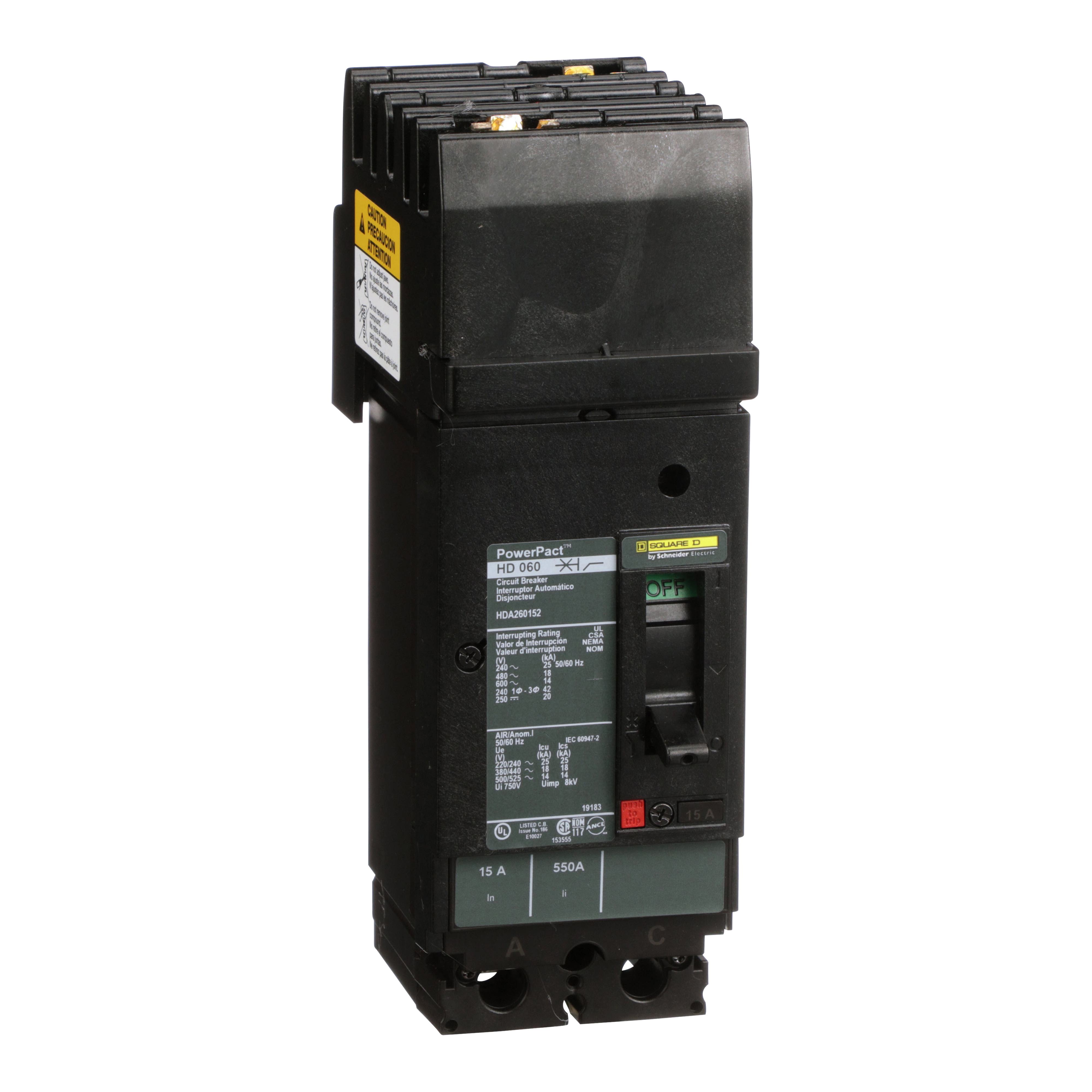 Square D™ HDA260152 Molded Case Circuit Breakers