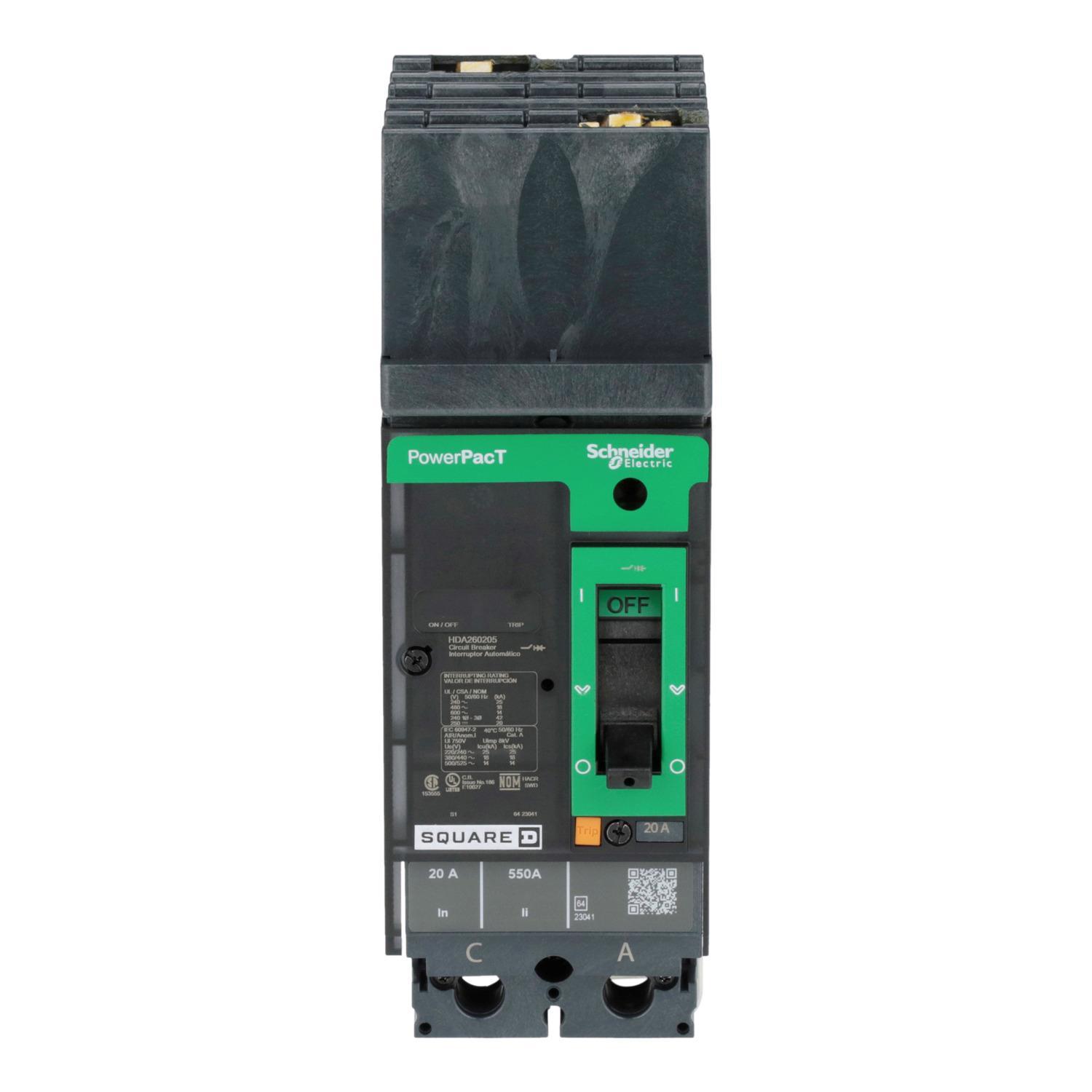 Square D™ HDA260205 Molded Case Circuit Breakers