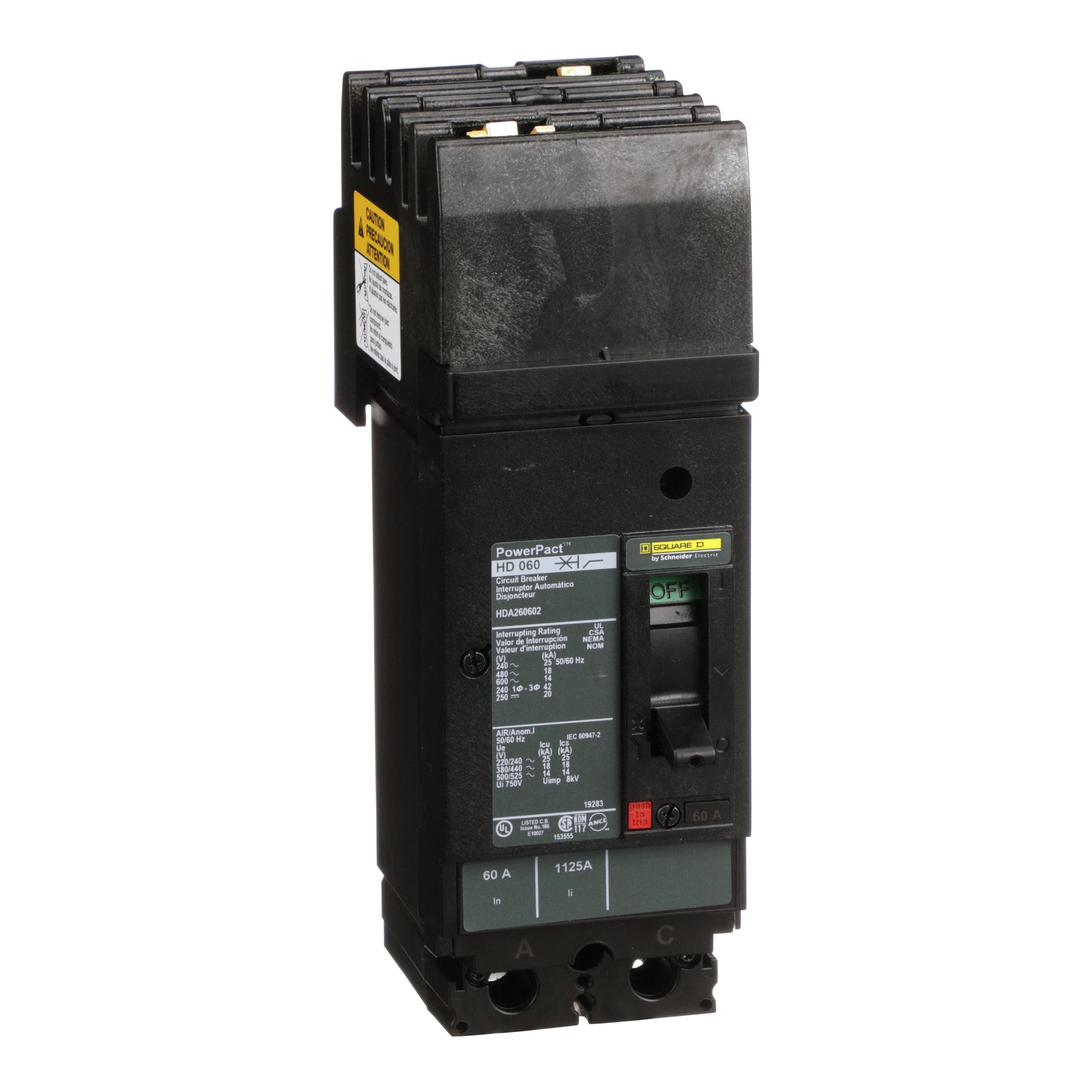 Square D™ HDA260602 Molded Case Circuit Breakers