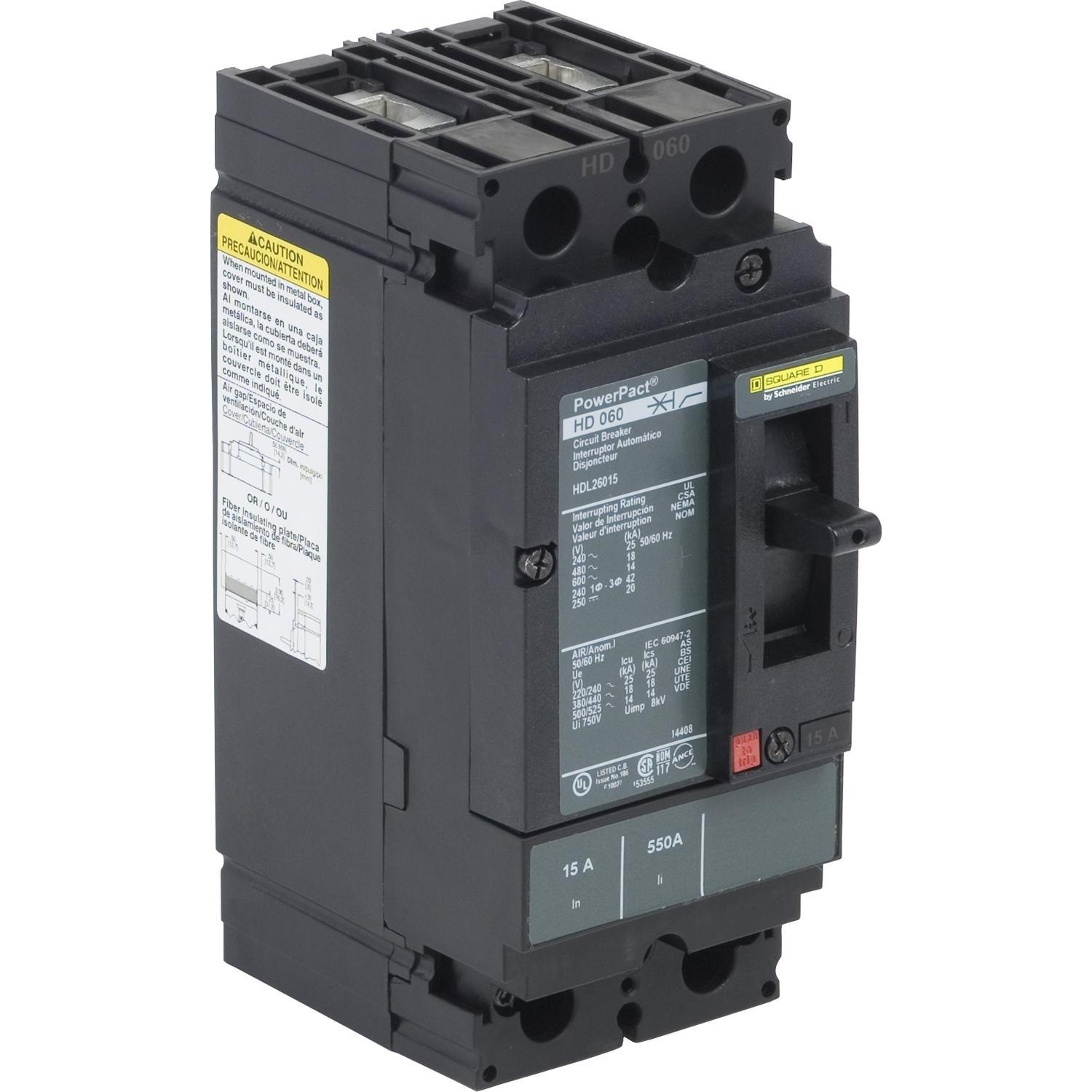 Square D™ HDL26020C Molded Case Circuit Breakers
