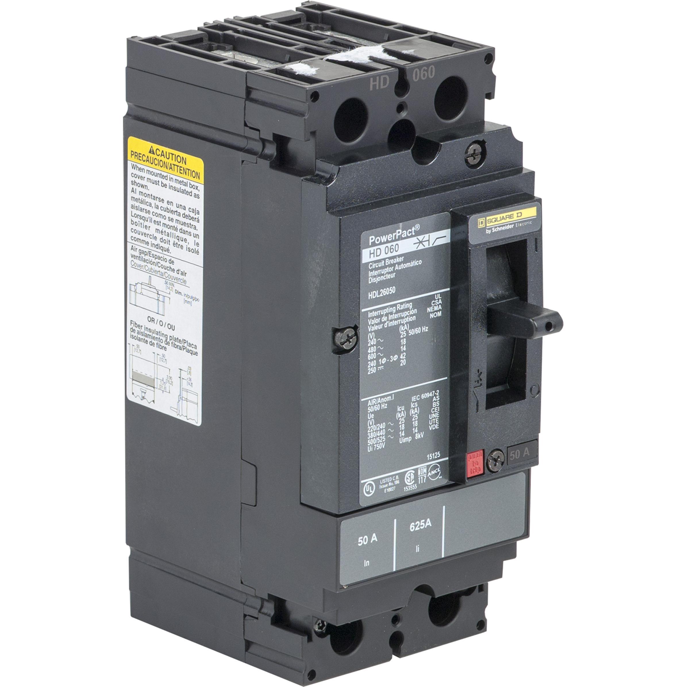 Square D™ HDL26040C Molded Case Circuit Breakers