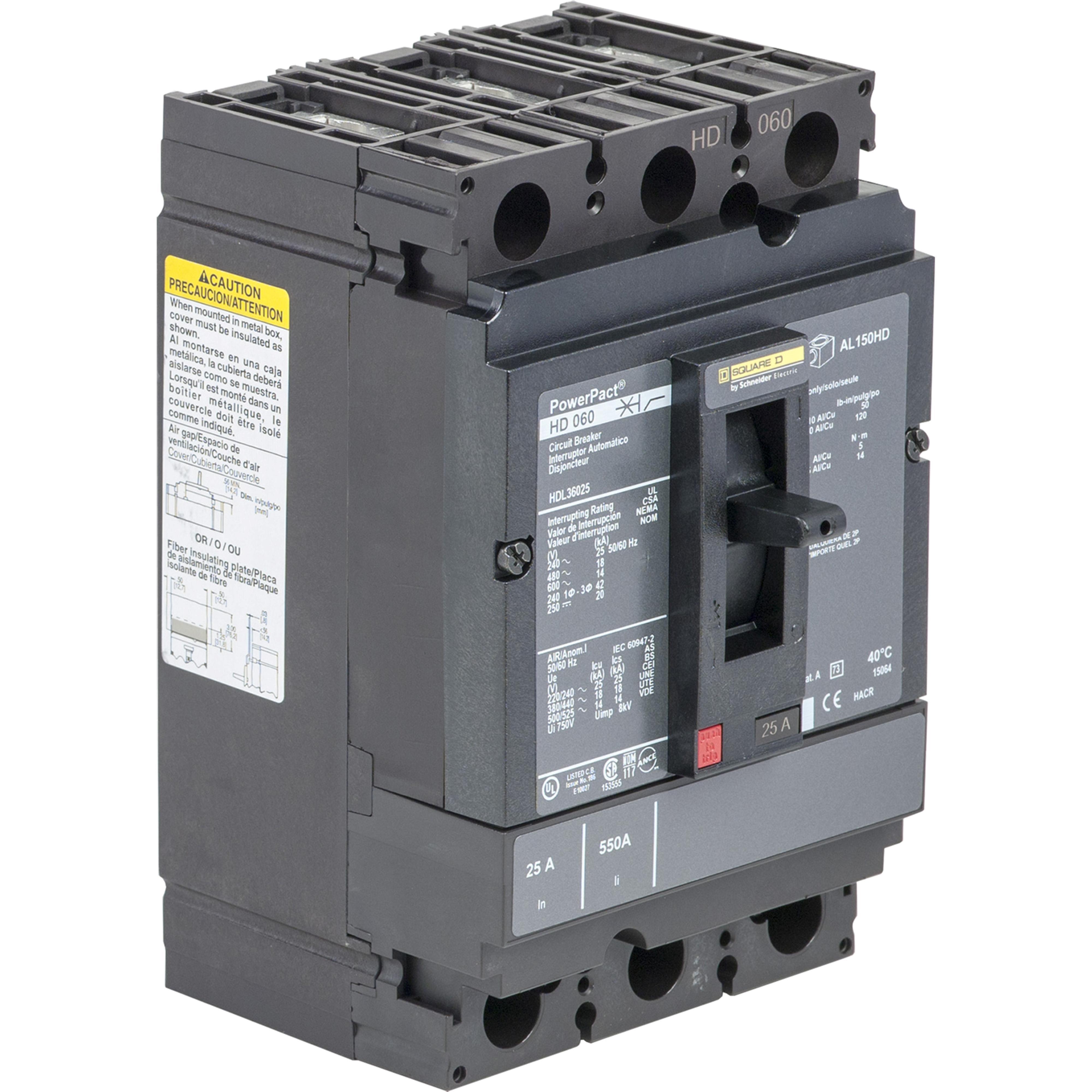 Square D™ HDL36030T Molded Case Circuit Breakers
