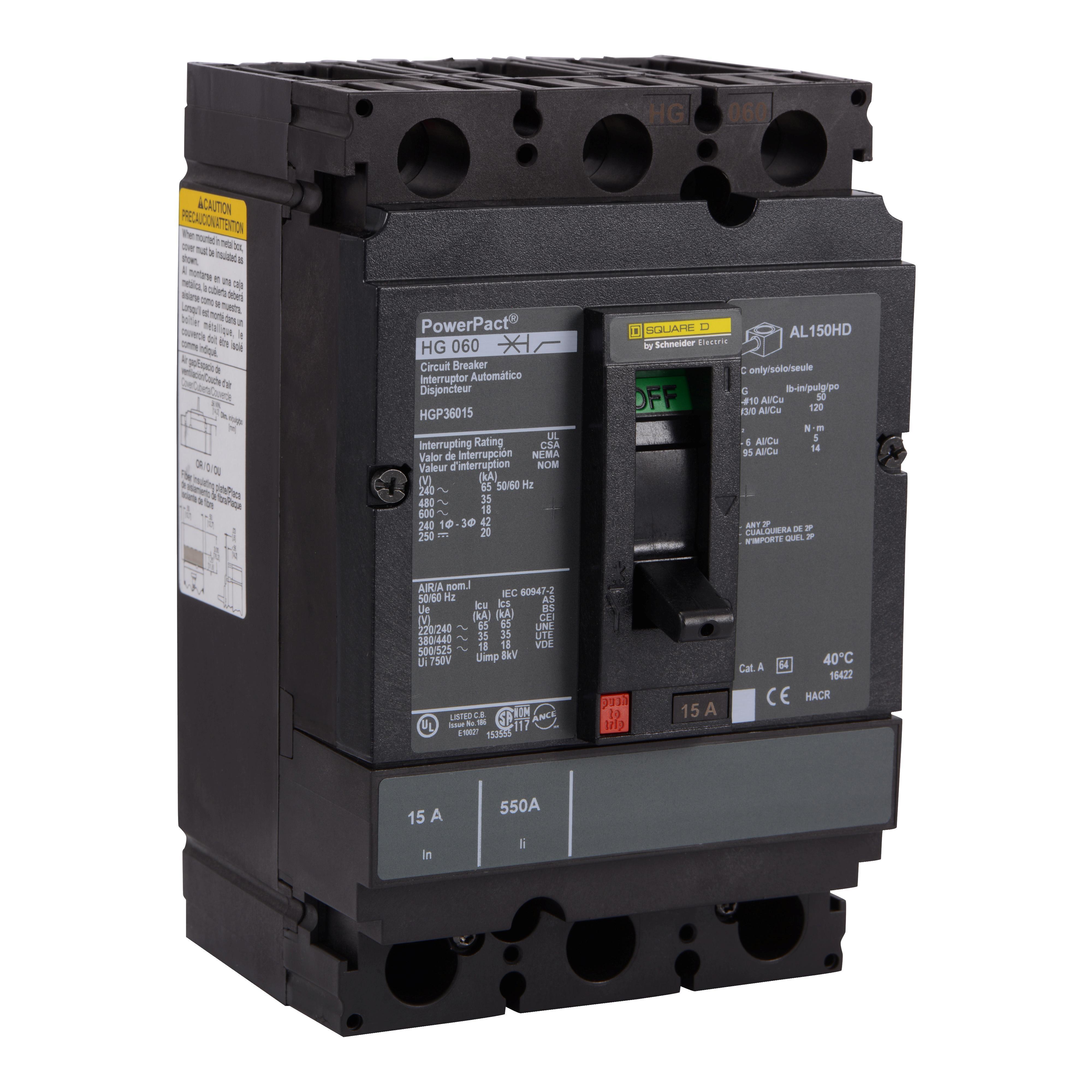 Square D™ HGP36020 Molded Case Circuit Breakers