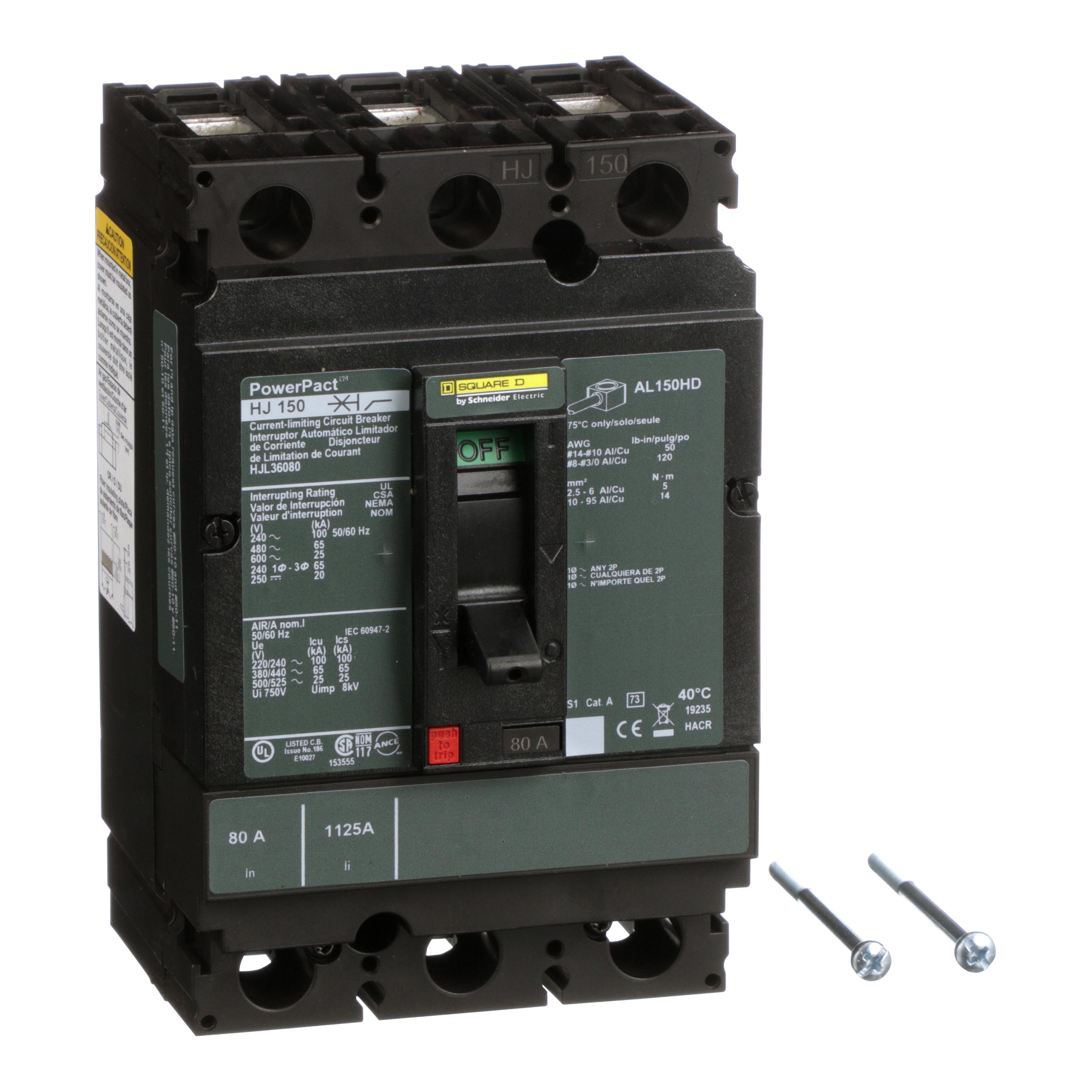 Square D™ HJL36080 Molded Case Circuit Breakers