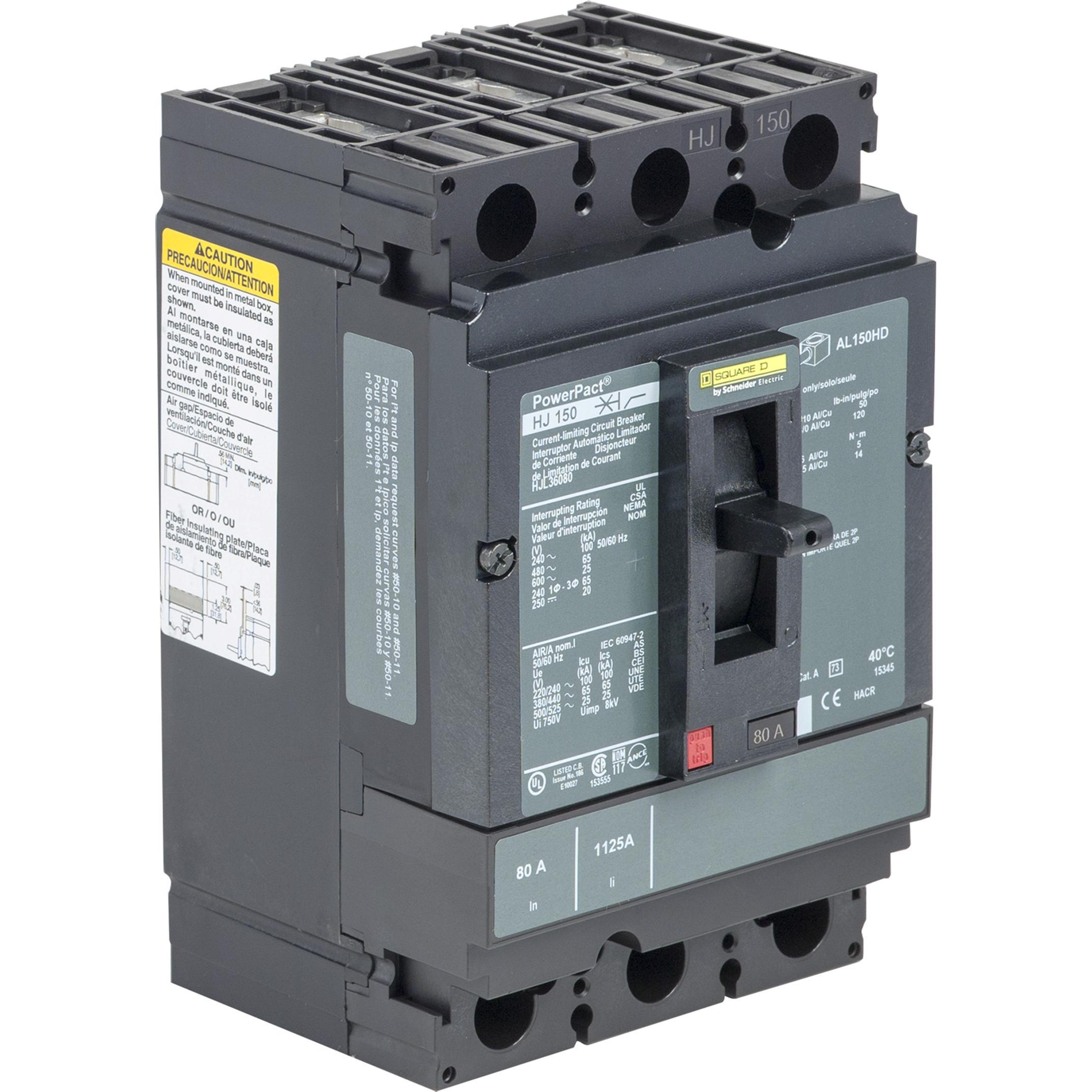 Square D™ HJL36125C Molded Case Circuit Breakers