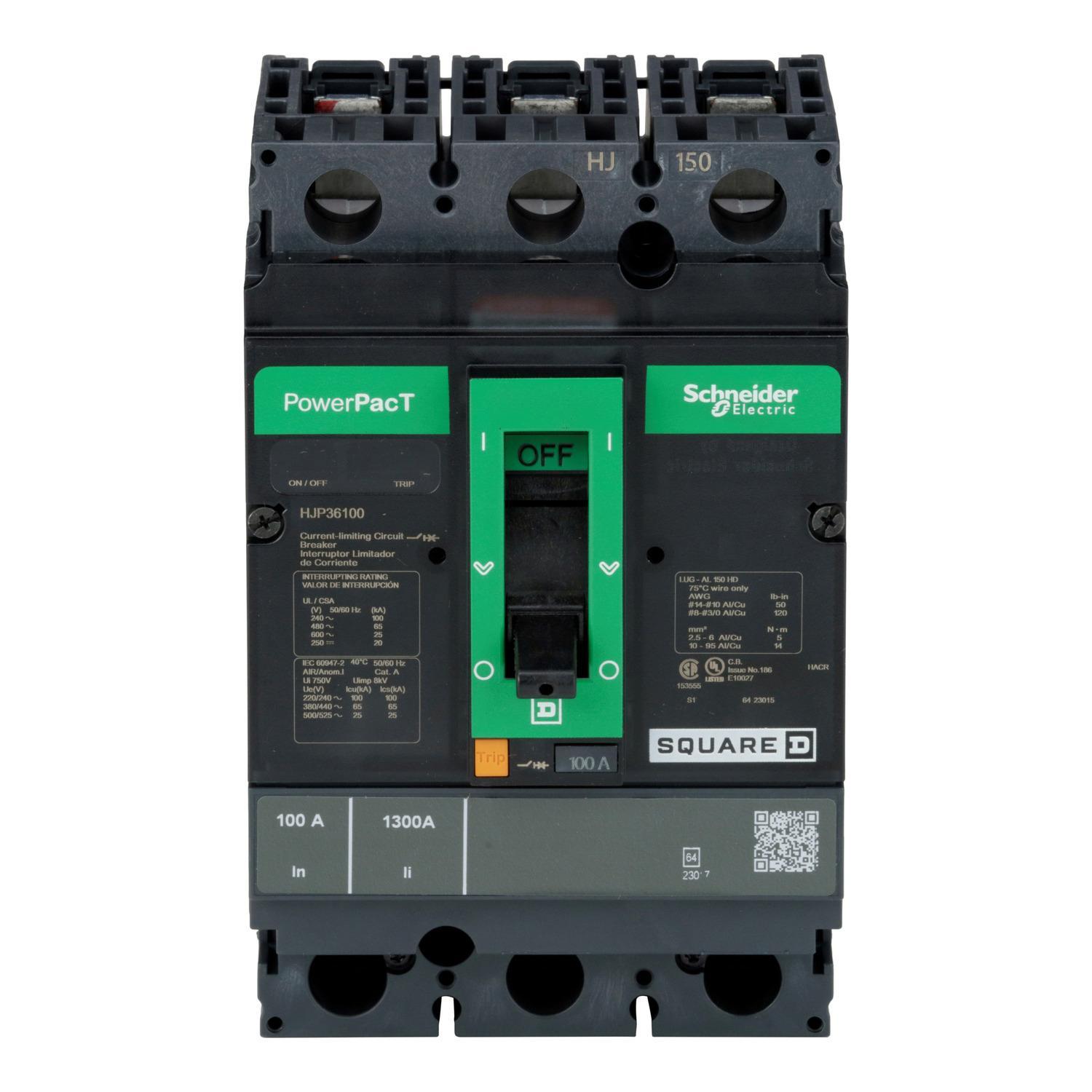 Square D™ HJP36100 Molded Case Circuit Breakers