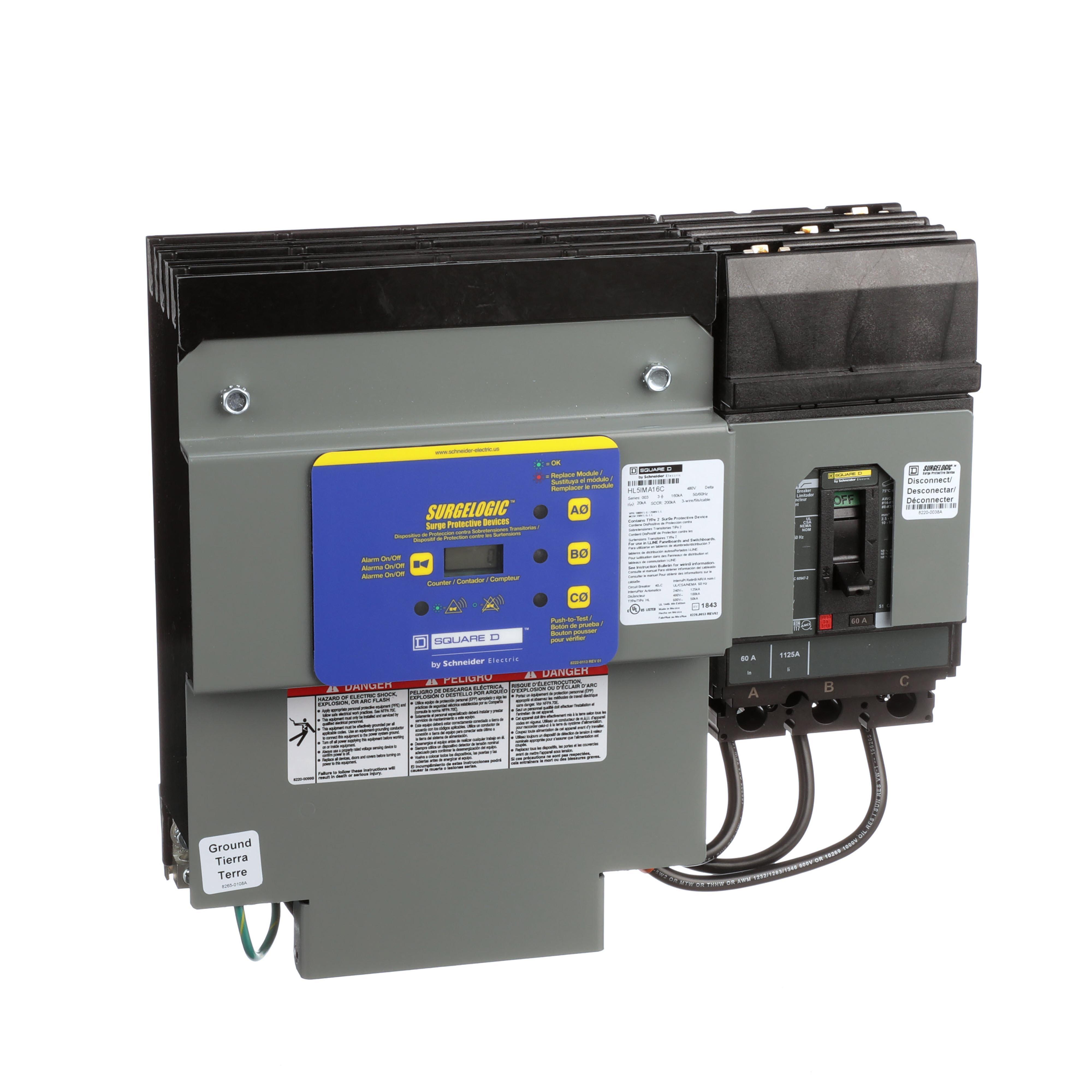 Square D™ HL5IMA16C AC Surge Protective Devices