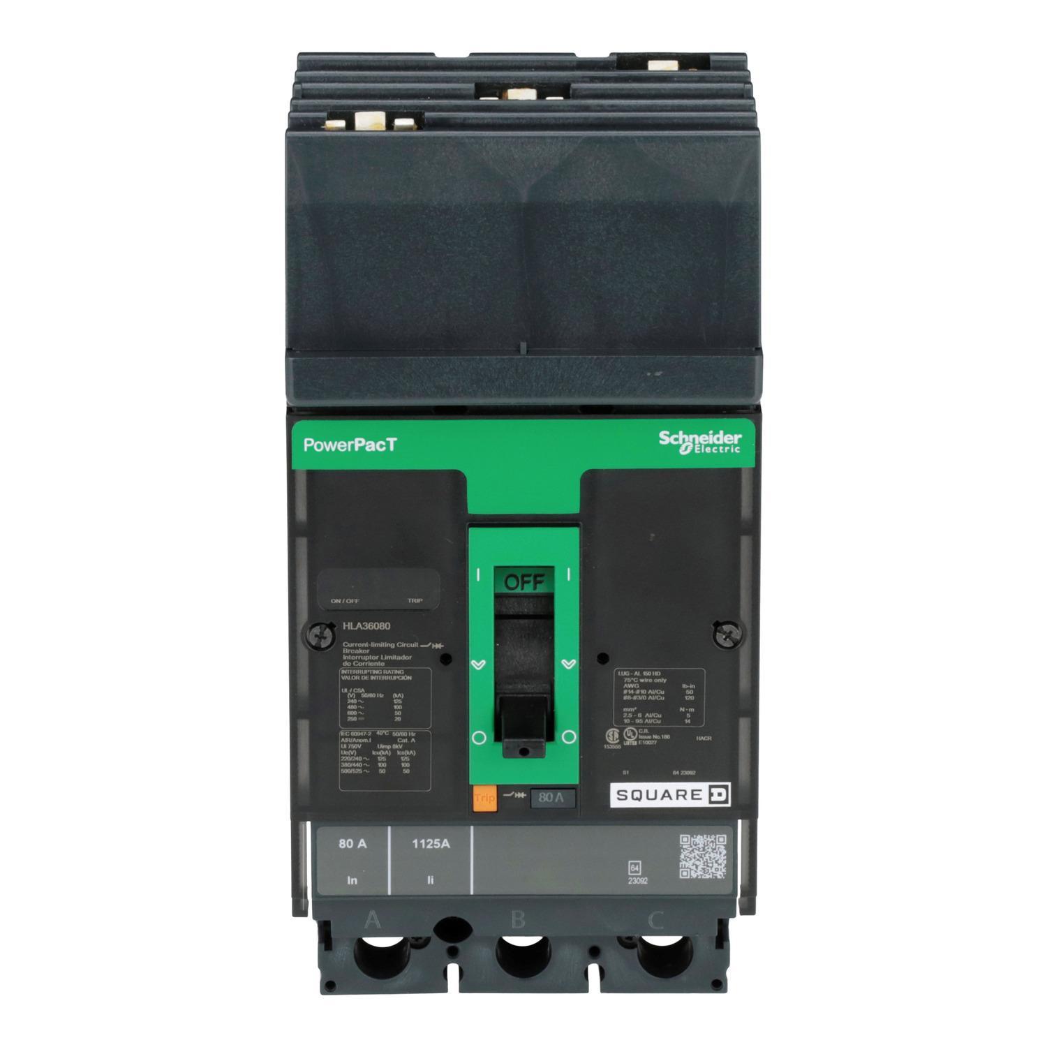 Square D™ HLA36080 Molded Case Circuit Breakers