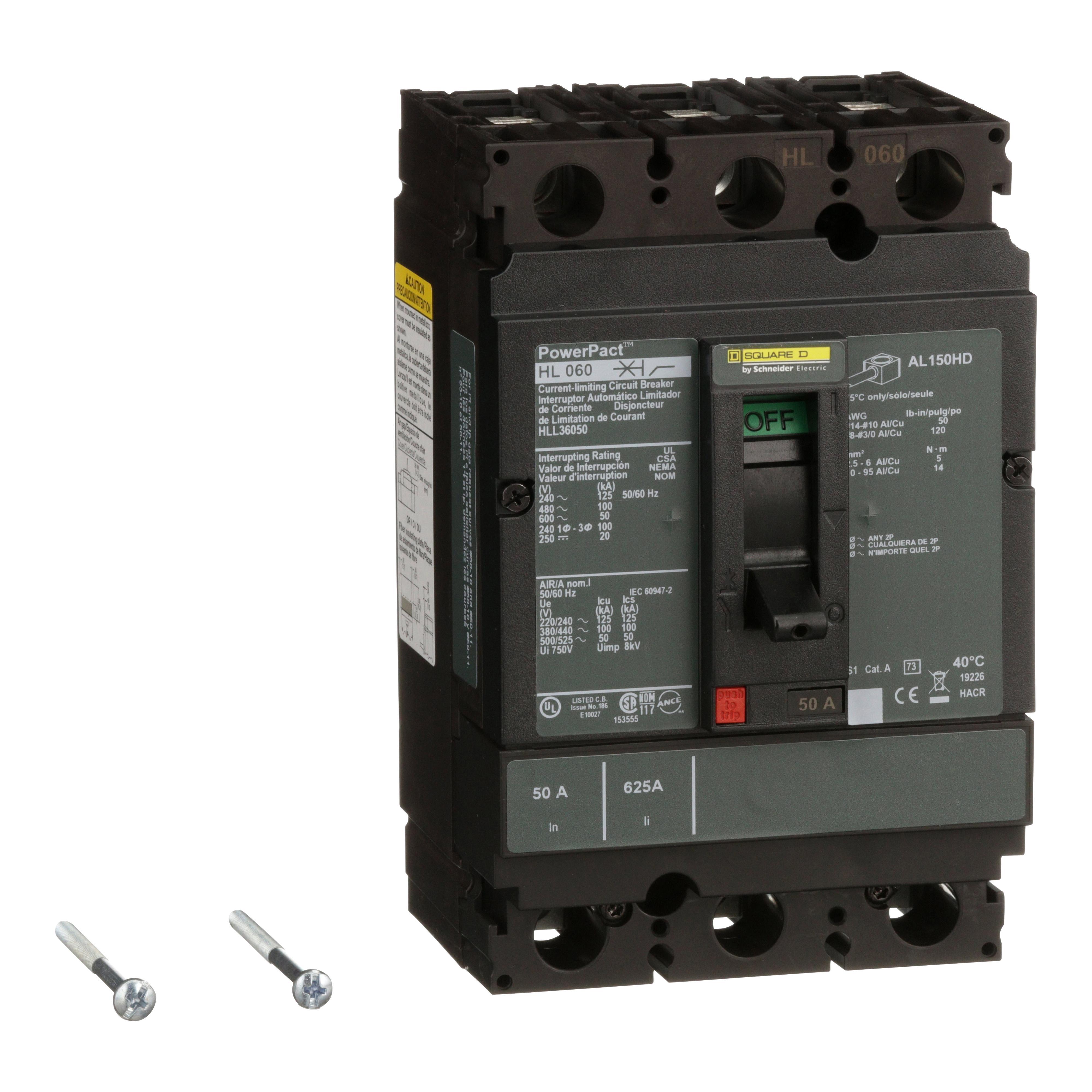 Square D™ HLL36050 Molded Case Circuit Breakers