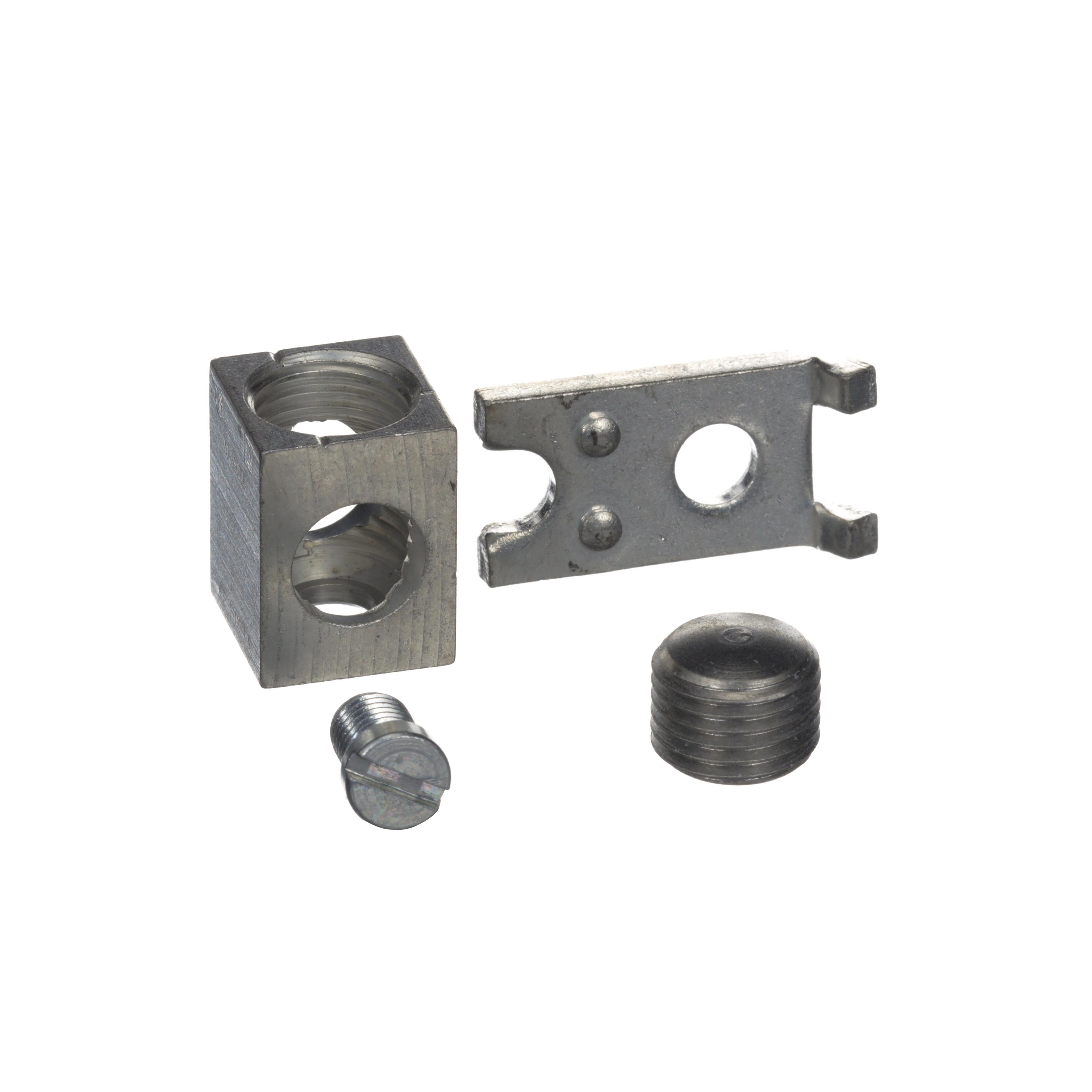 Square D™ Homeline™ HOM100AN Neutral Lug Kit, 1 to 1/0 AWG Aluminum/Copper, For Use With Homeline™ Load Center