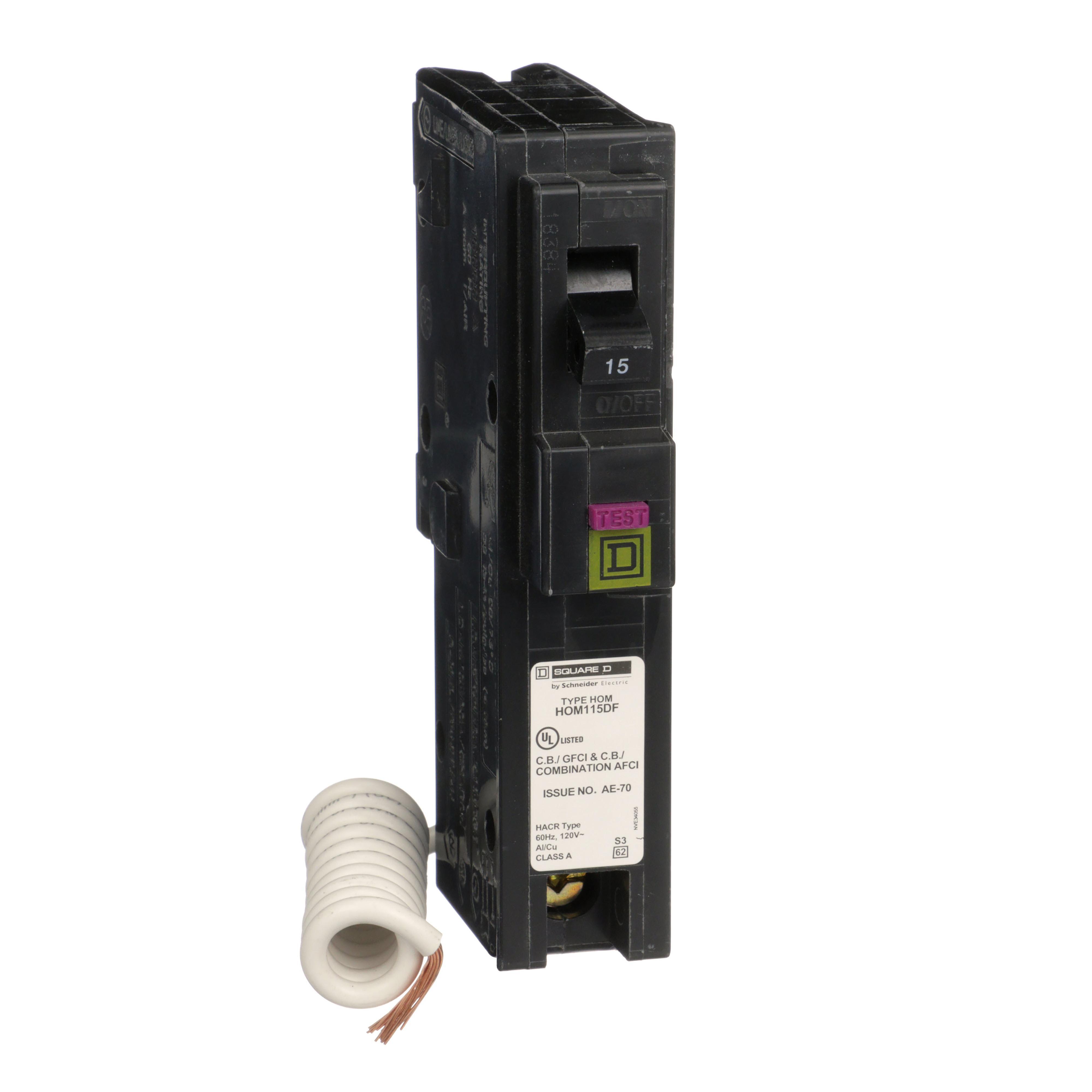 Square D™ HOM115DFC Combination Circuit Breakers