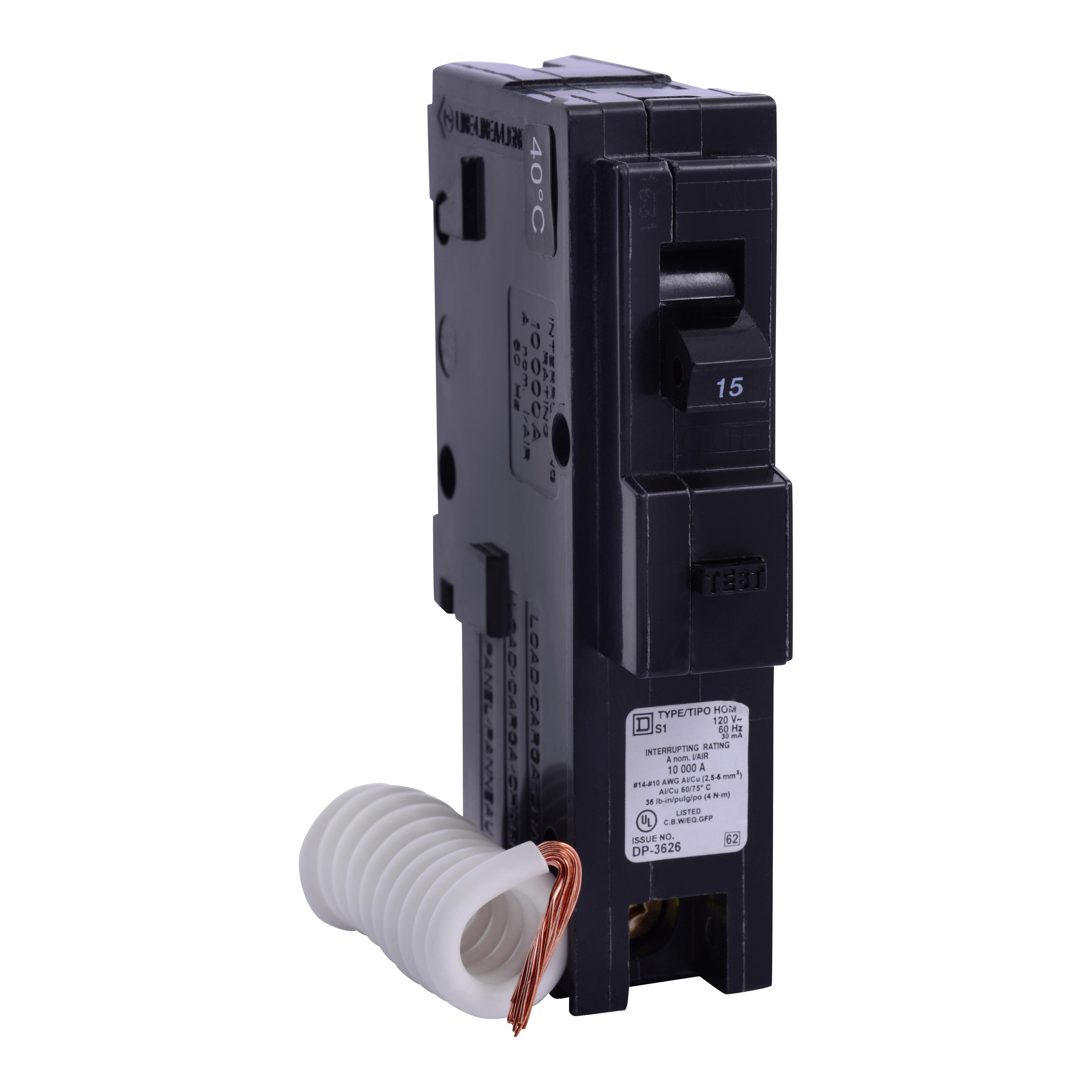 Square D™ HOM115EPD Miniature Circuit Breakers