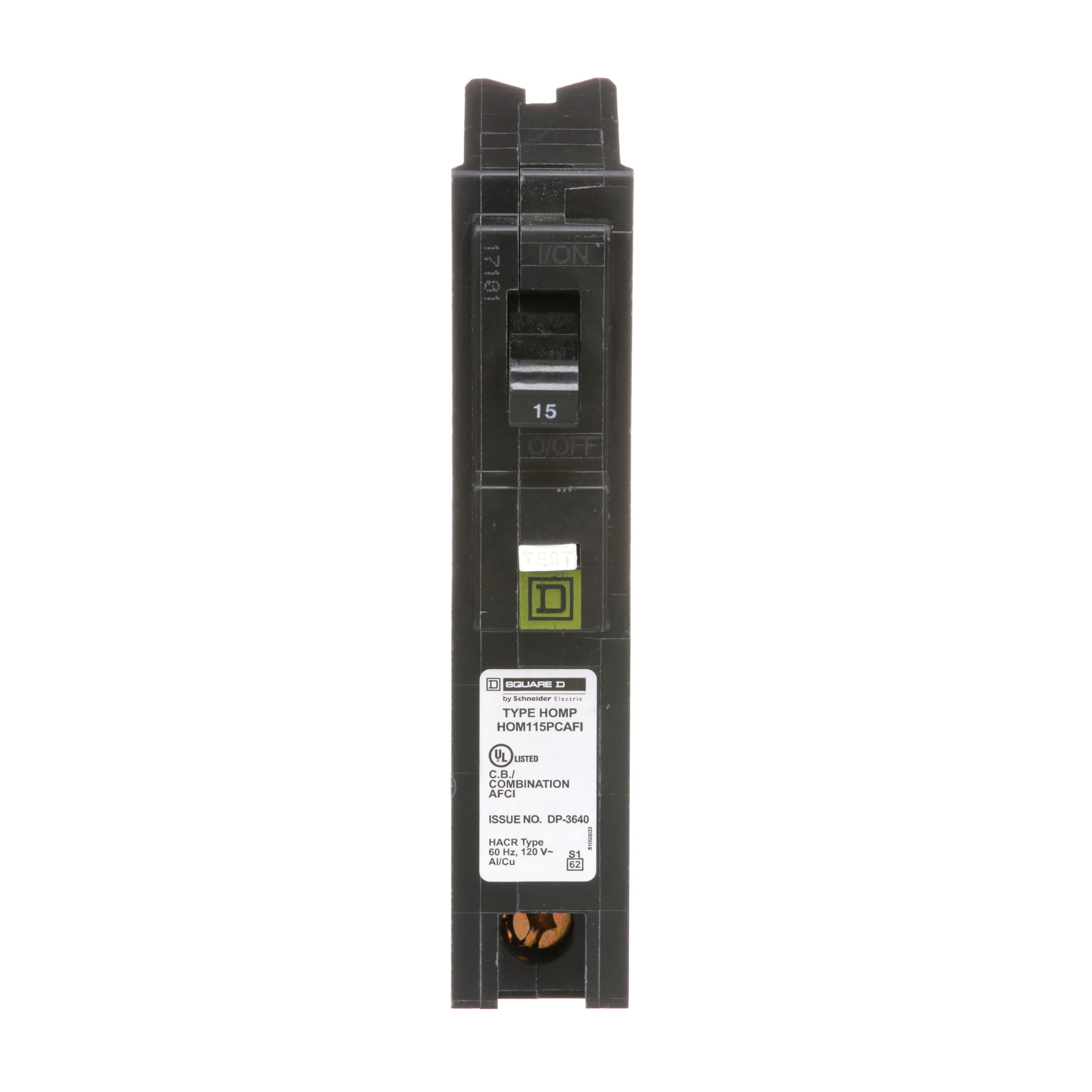 Square D™ HOM115PCAFIC Arc-Fault Circuit Breakers