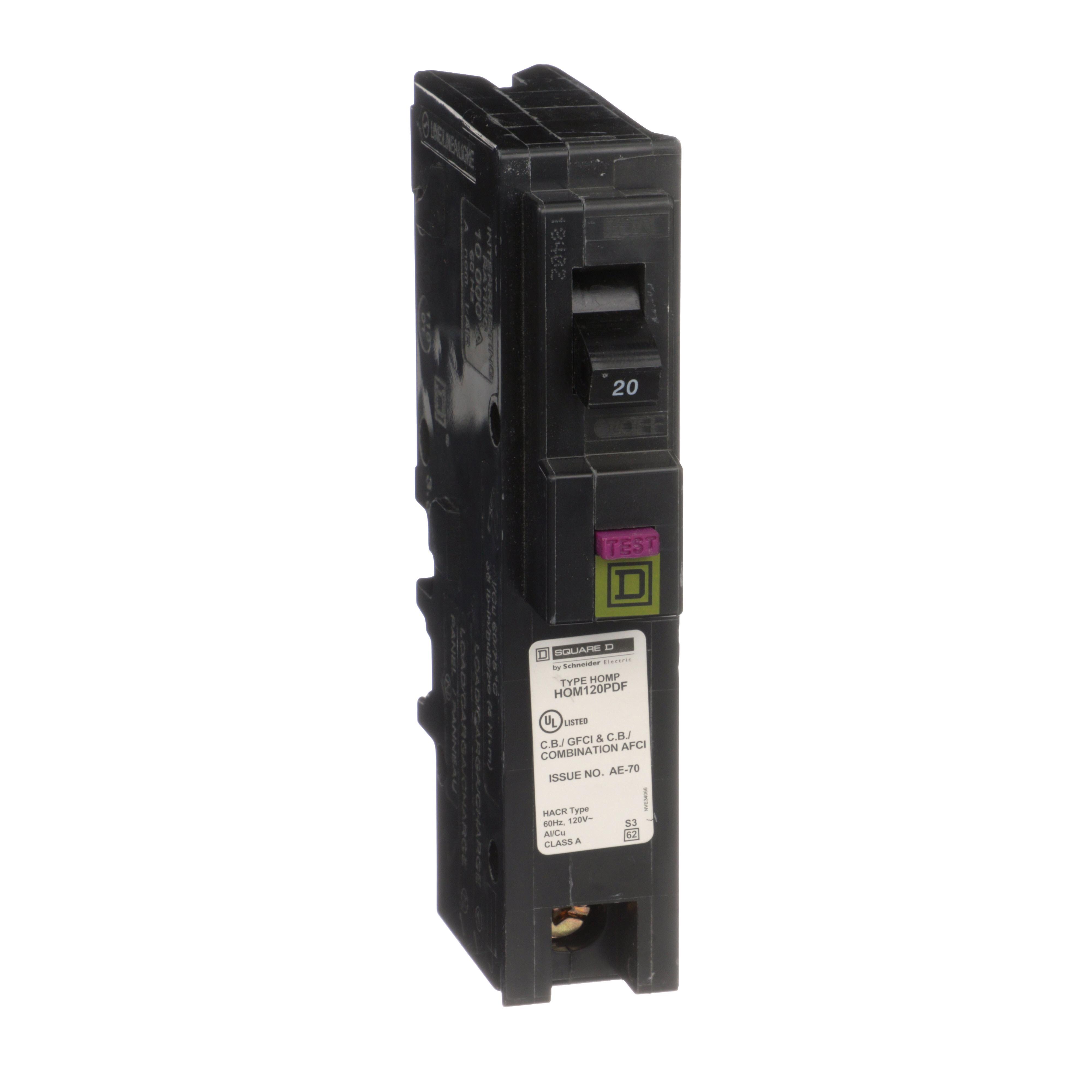 Square D™ HOM120PDFC Combination Circuit Breakers