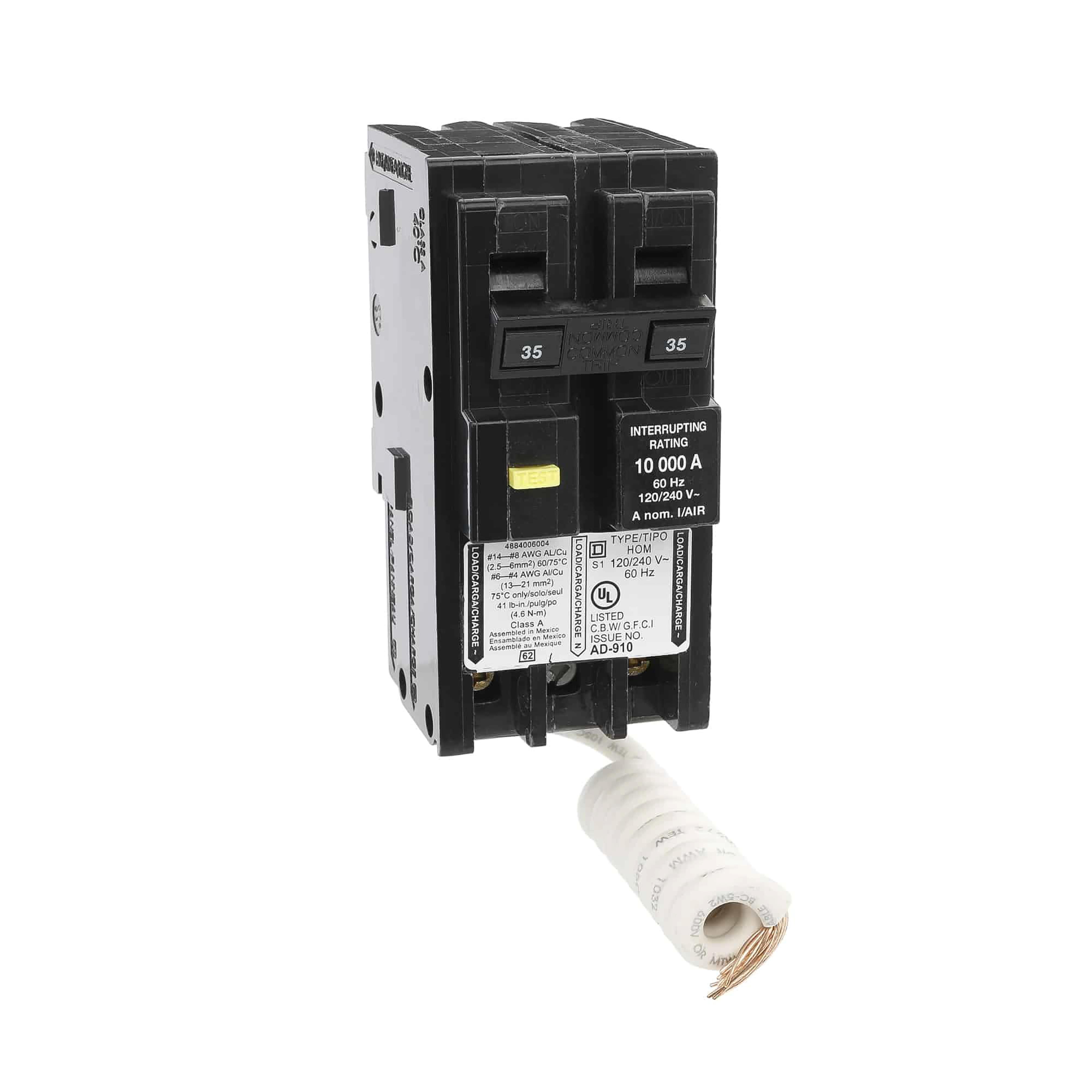 Square D™ HOM235GFIC Ground-Fault Circuit Breakers