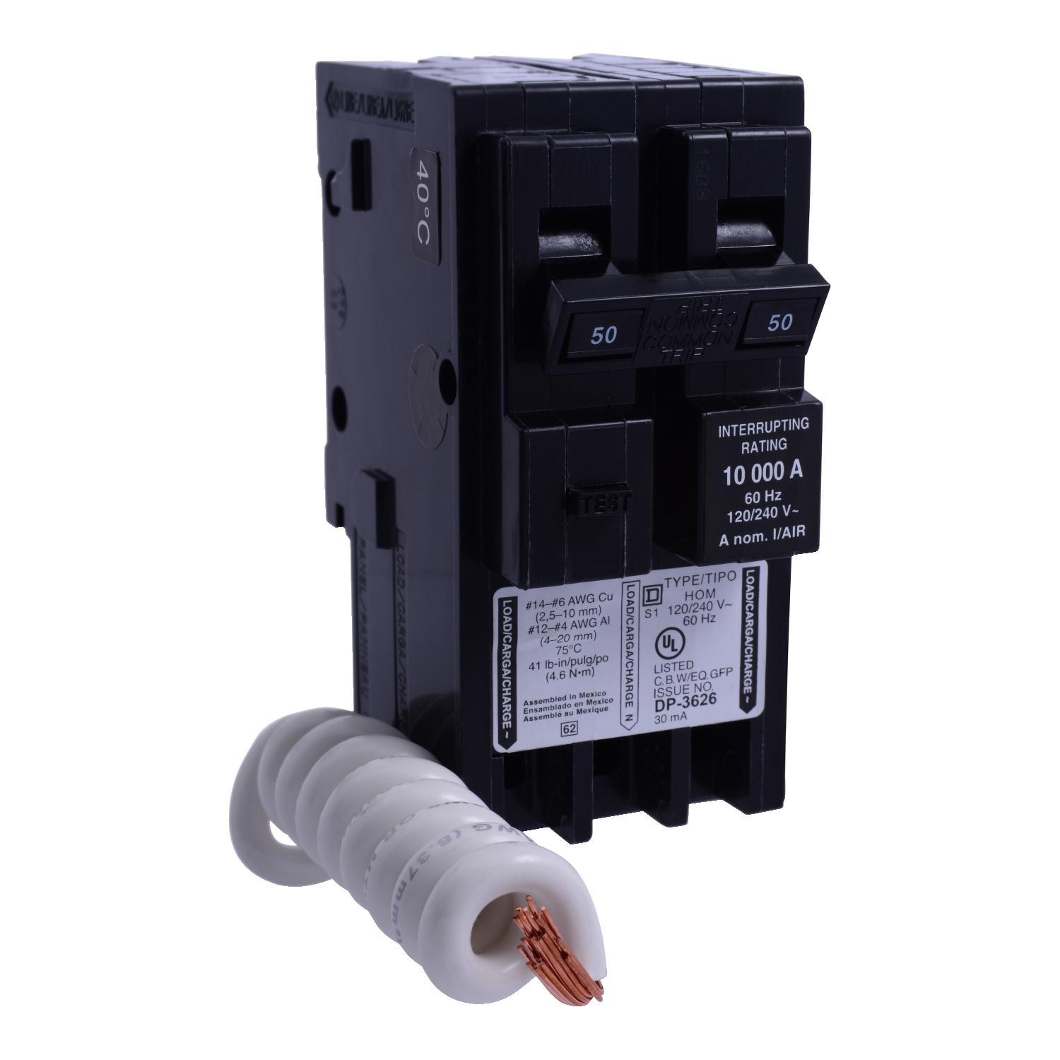 Square D™ HOM250EPD Miniature Circuit Breakers