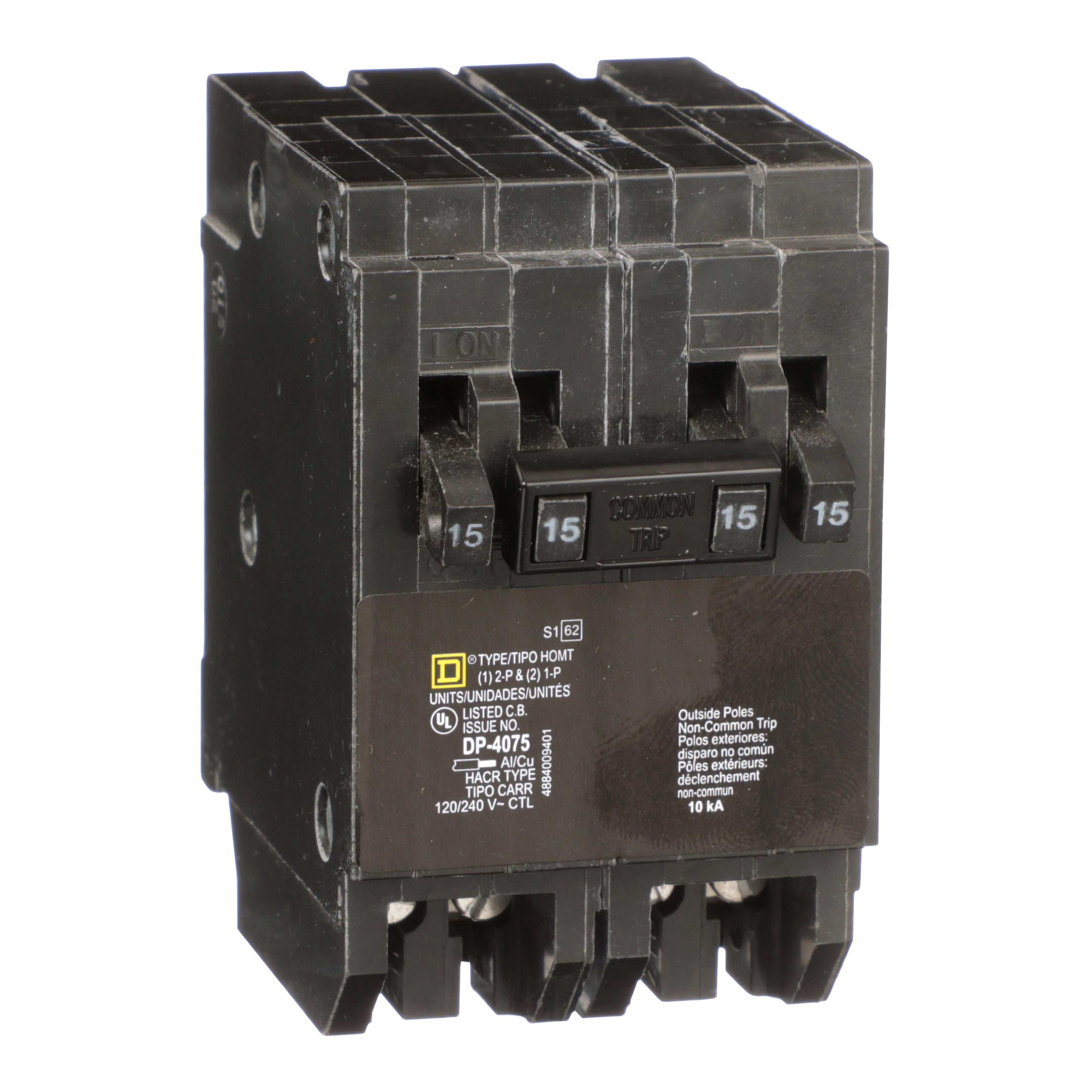 Square D™ HOMT1515250CP Miniature Circuit Breakers