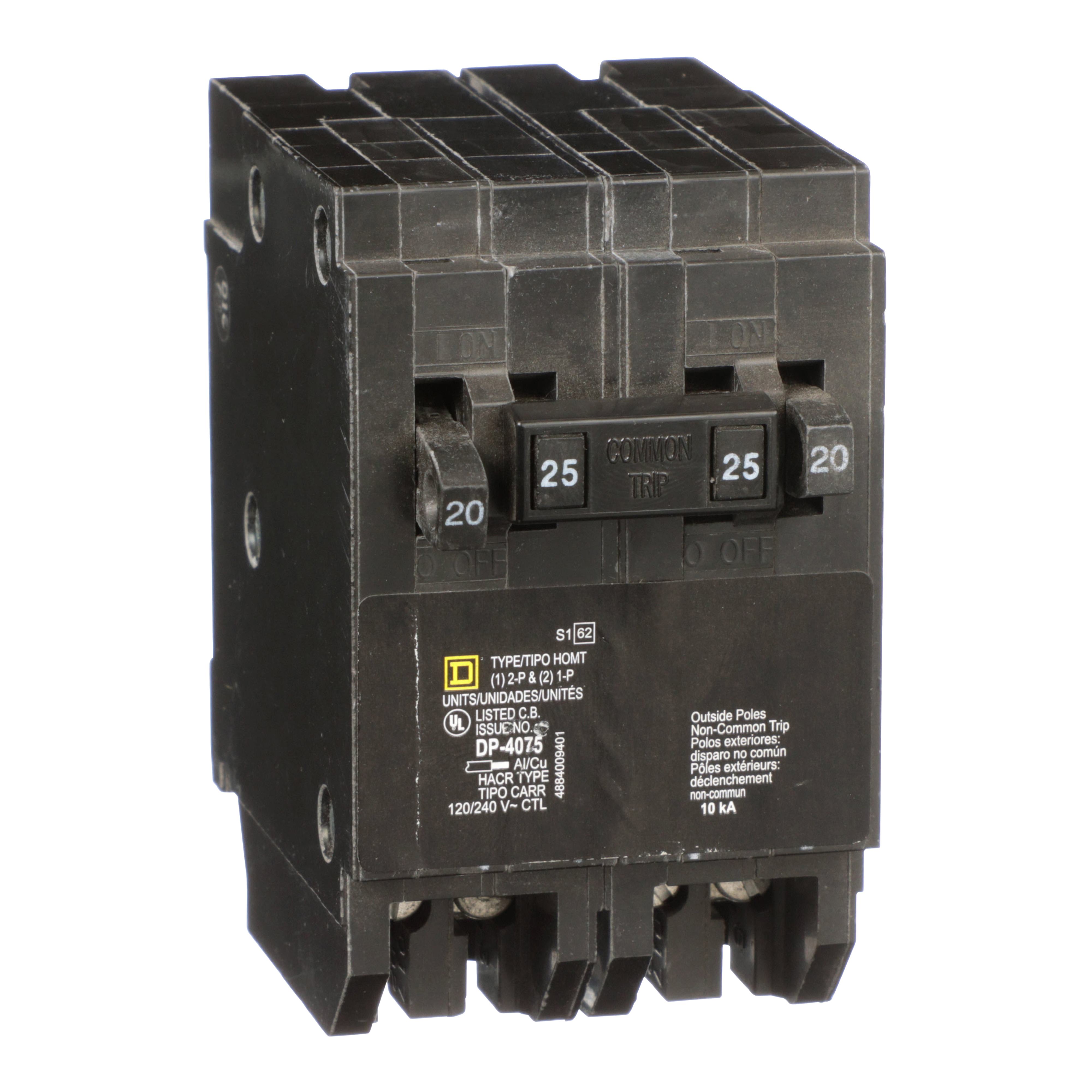 Square D™ HOMT2020225 Miniature Circuit Breakers