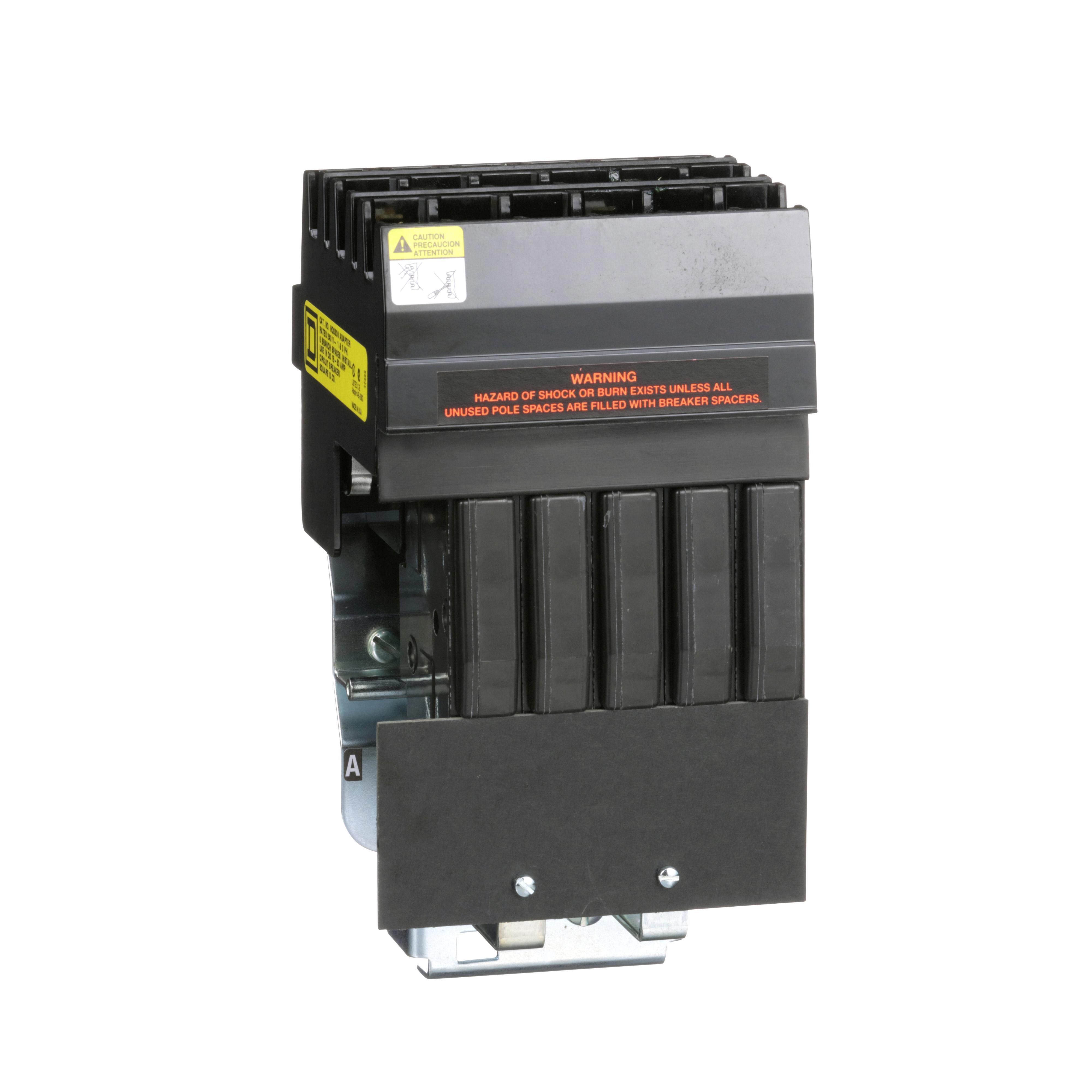 Square D™ QO® HQO306 1/3-Phase ABC Phase Connection Power Distribution Panel, 120/240 V AC, 30 A, 3 Poles, 25 kA Interrupt