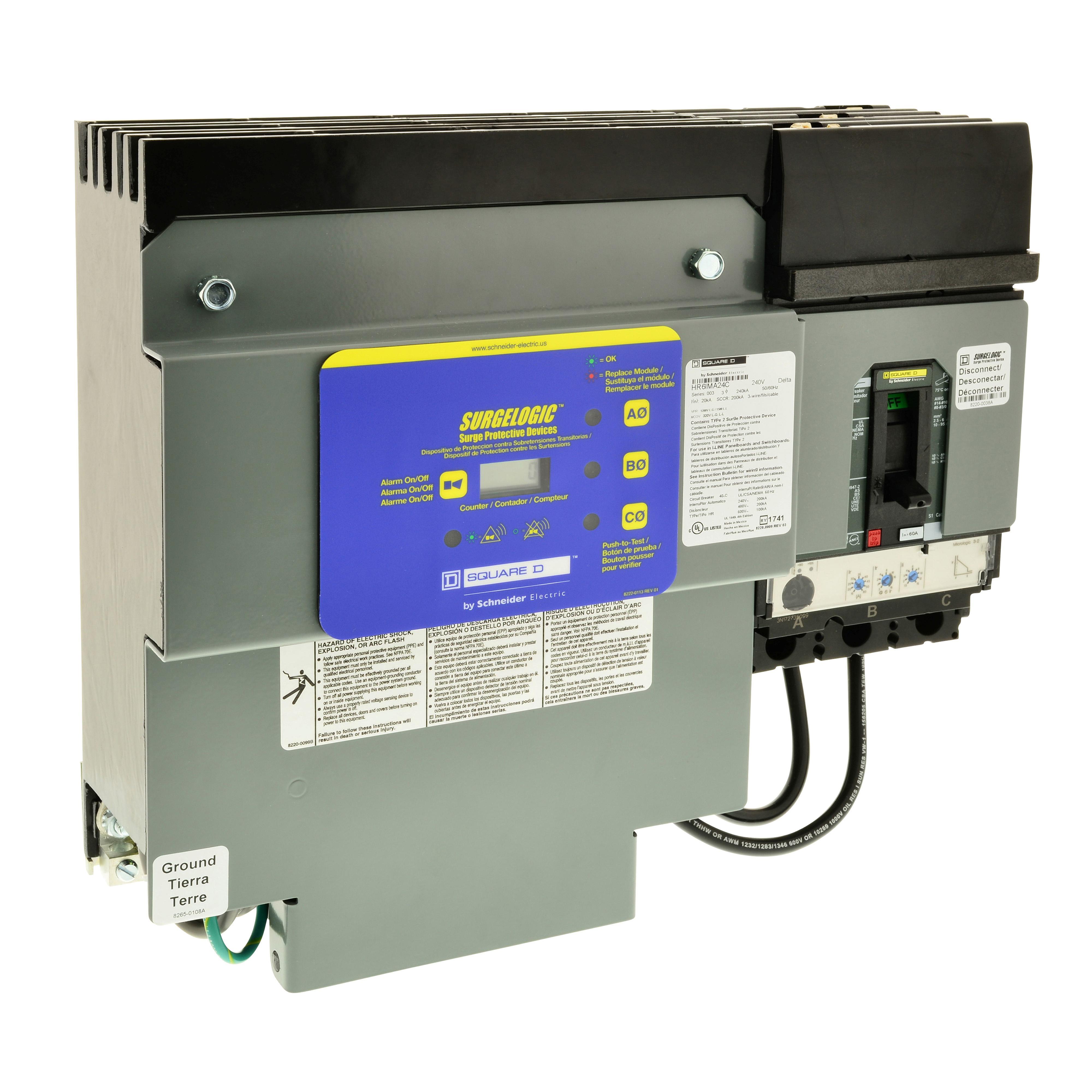 Square D™ HR4IMA24C1 AC Surge Protective Devices