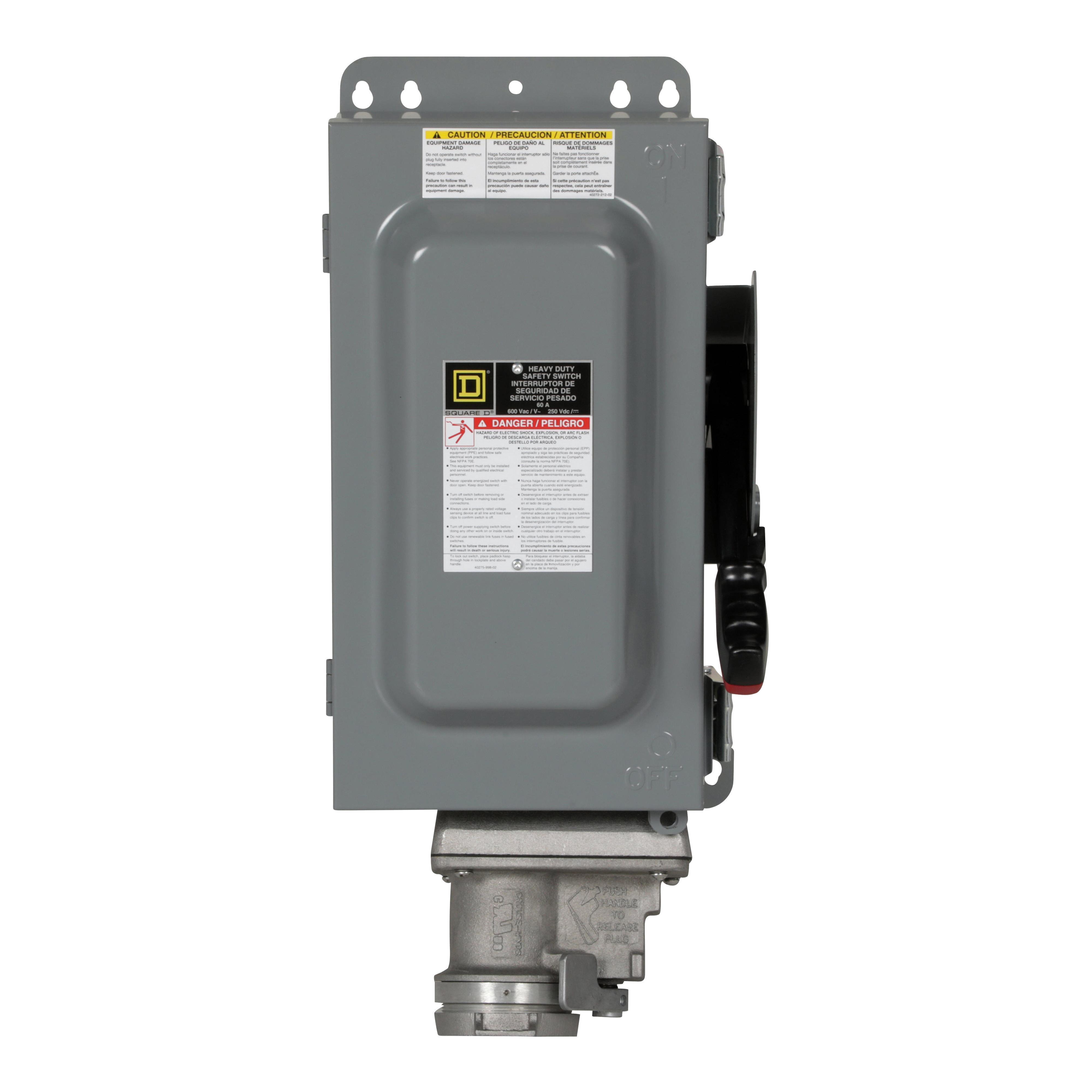 Square D™ HU362AWC Heavy Duty Safety Switches