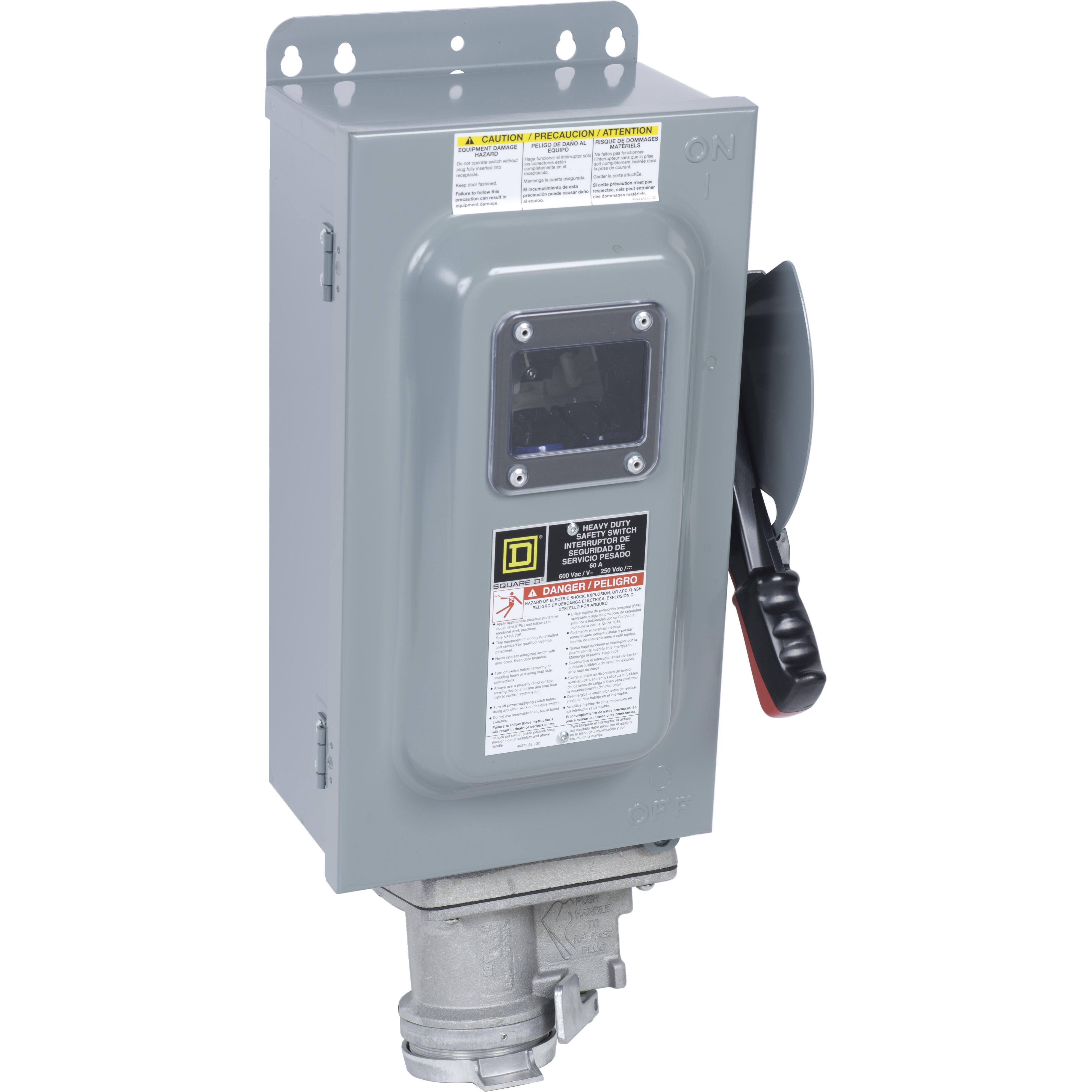Square D™ HU362AWCVW Heavy Duty Safety Switches