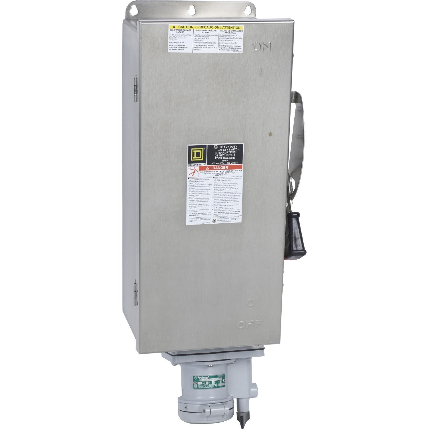 Square D™ HU363DSWA Heavy Duty Safety Switches