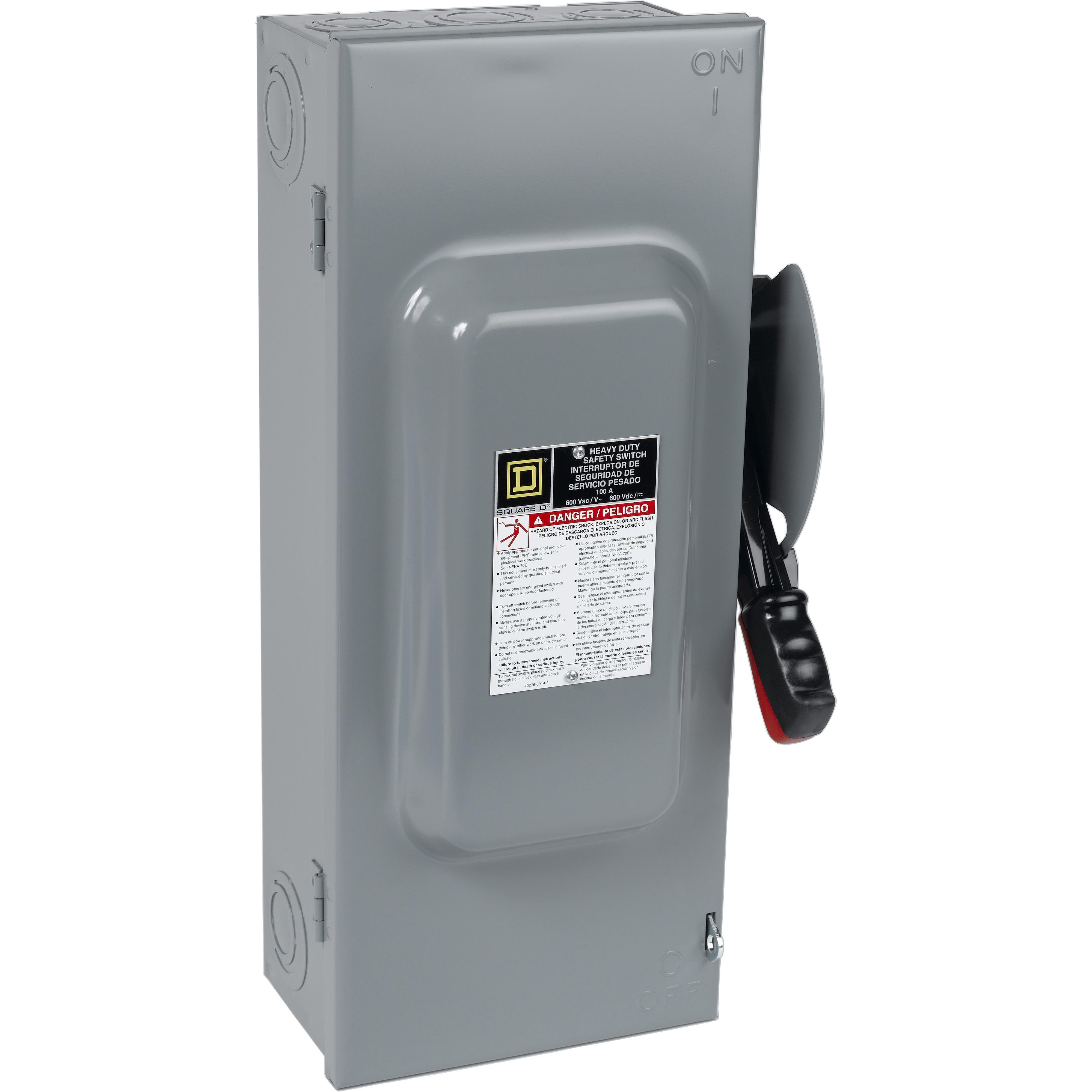 Square D™ HU462 Heavy Duty Safety Switches