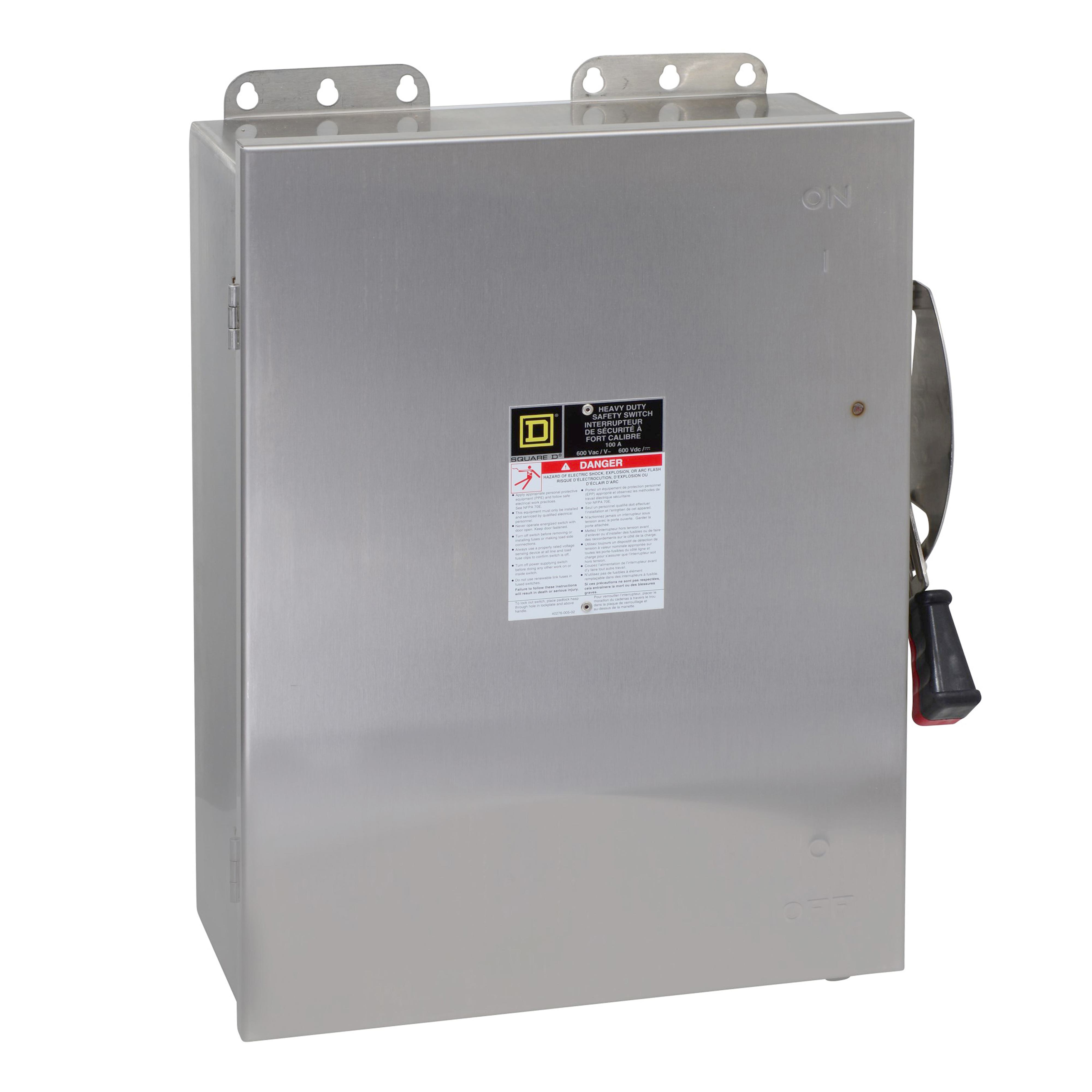 Square D™ HU463DS Heavy Duty Safety Switches