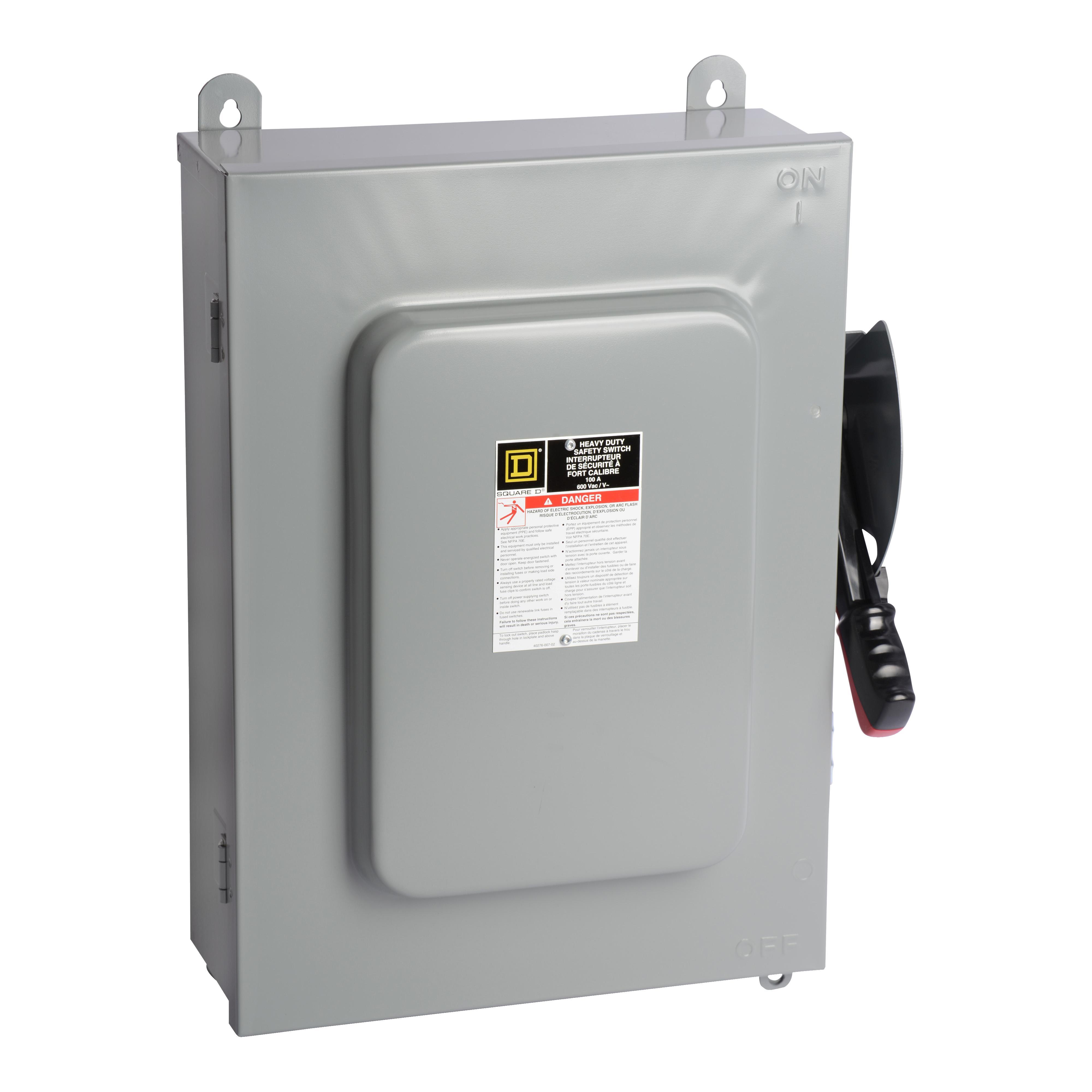 Square D™ HU663AWK Heavy Duty Safety Switches