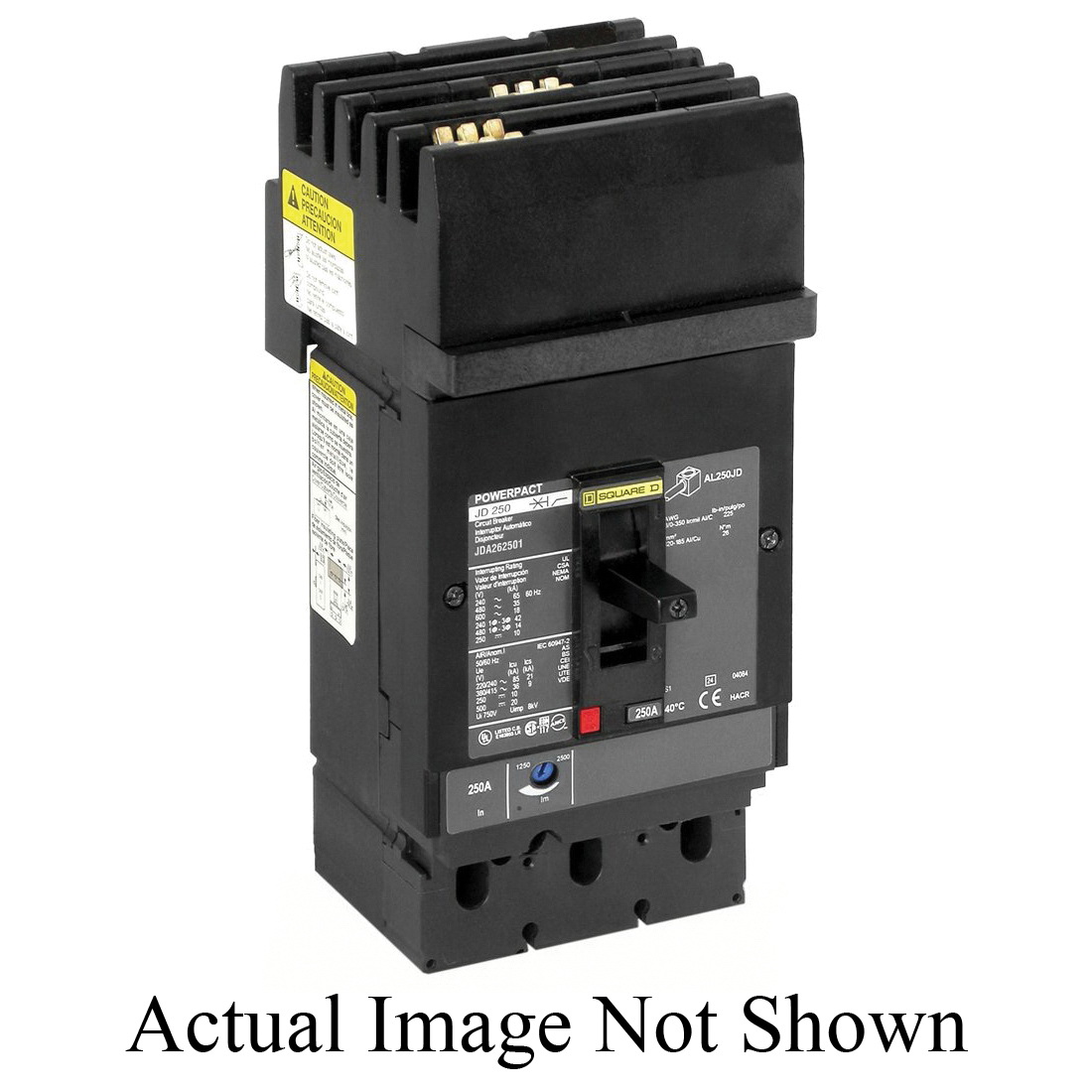 Square D™ JDA261752 Molded Case Circuit Breakers