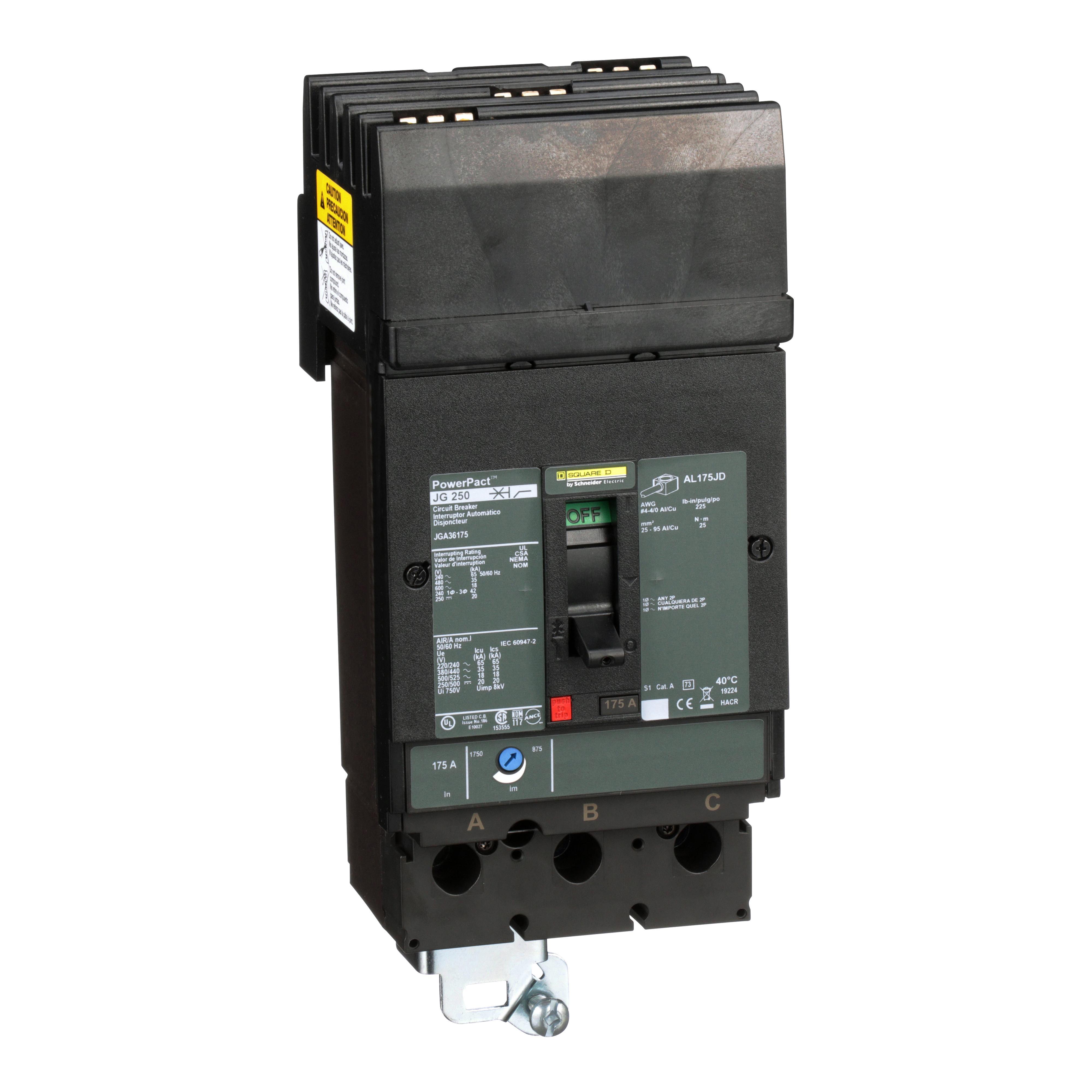 Square D™ JGA36175 Molded Case Circuit Breakers