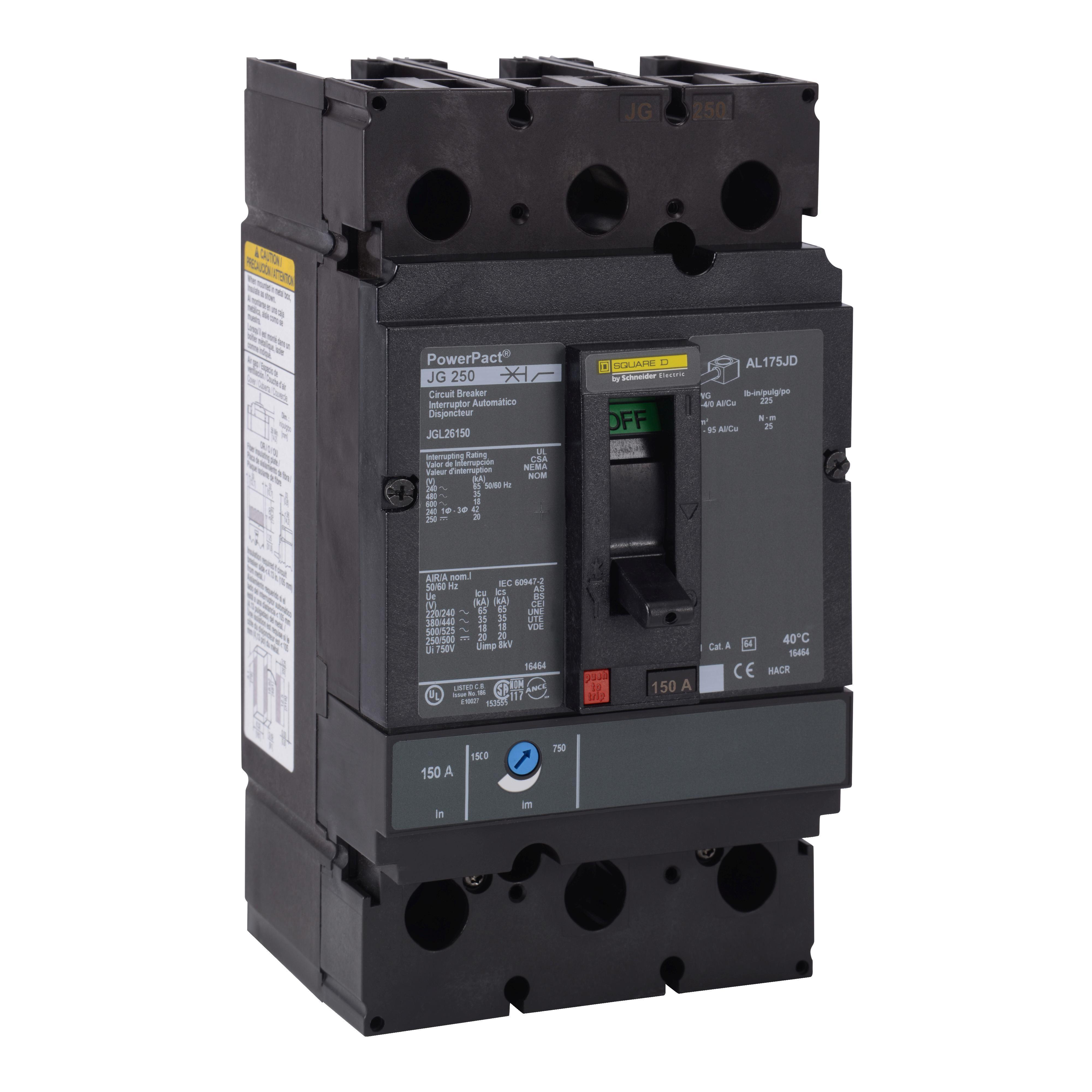 Square D™ JGL26175 Molded Case Circuit Breakers