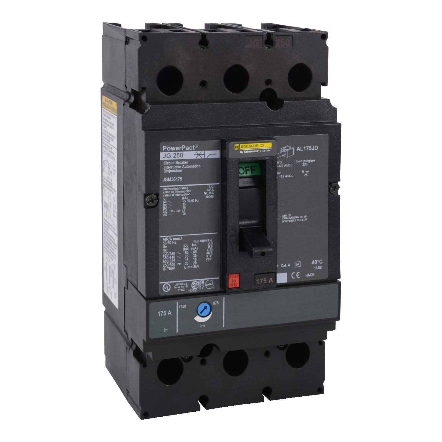 Square D™ JGM36200 Molded Case Circuit Breakers