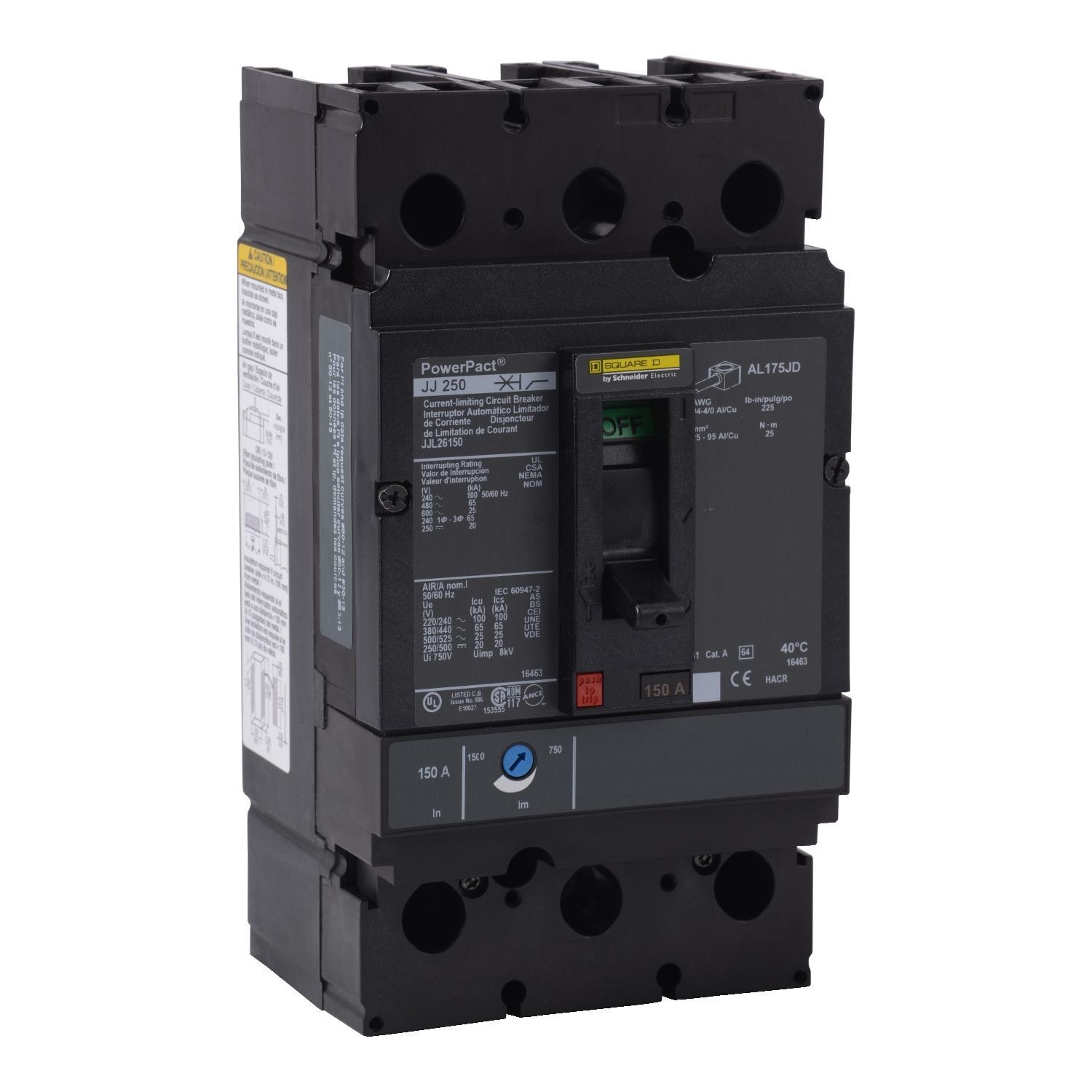 Square D™ JJL26150 Molded Case Circuit Breakers
