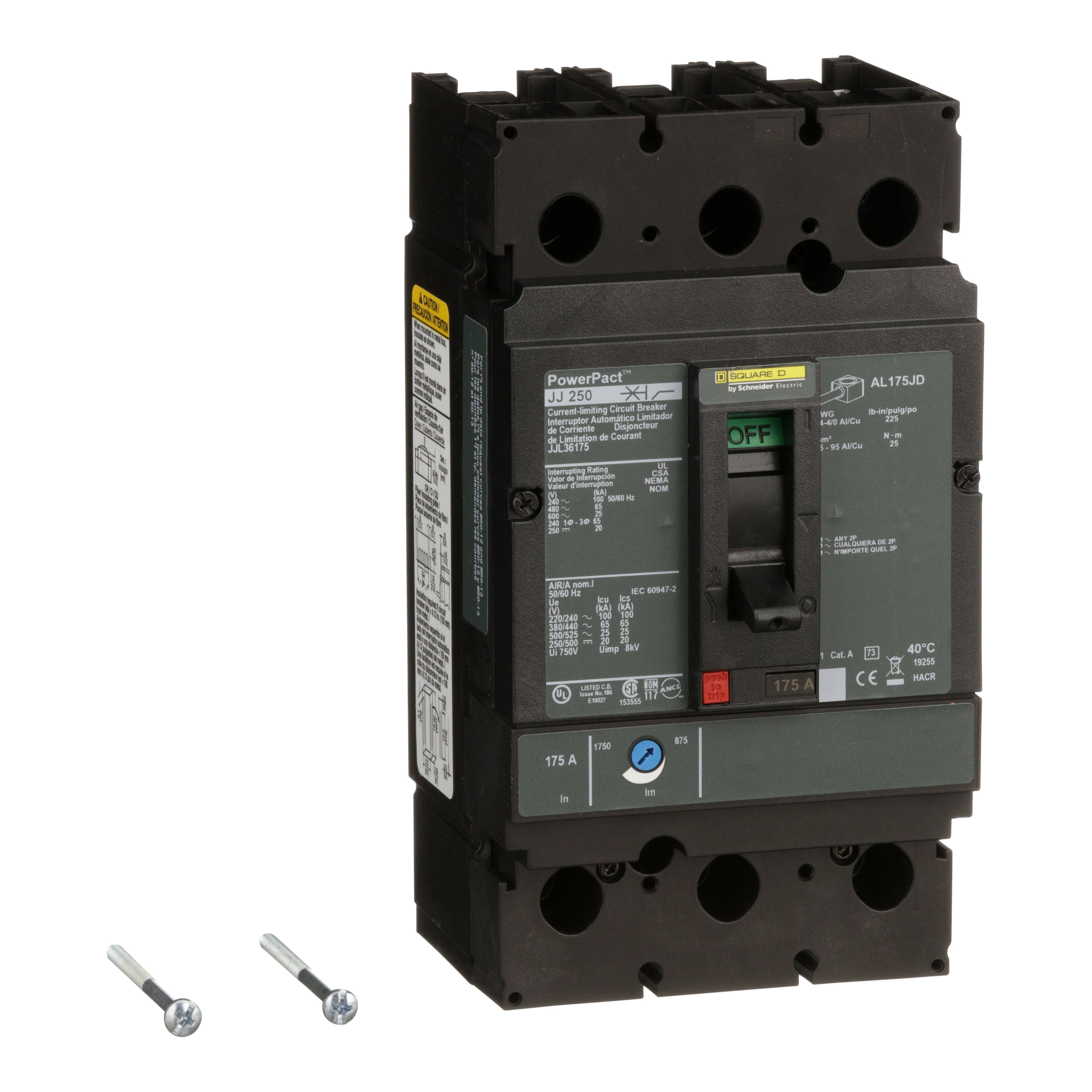 Square D™ JJL36175 Molded Case Circuit Breakers