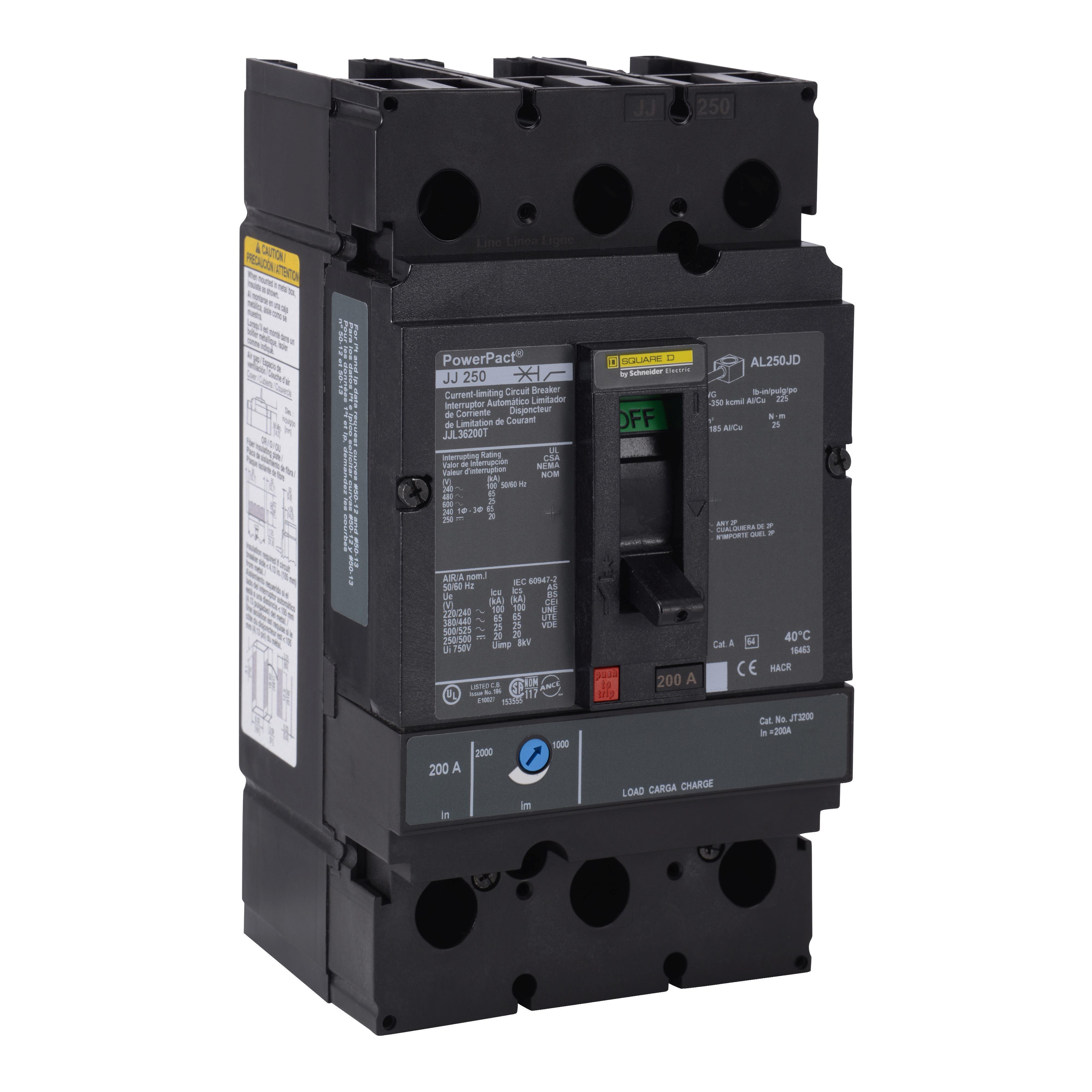Square D™ JJL36200T Molded Case Circuit Breakers
