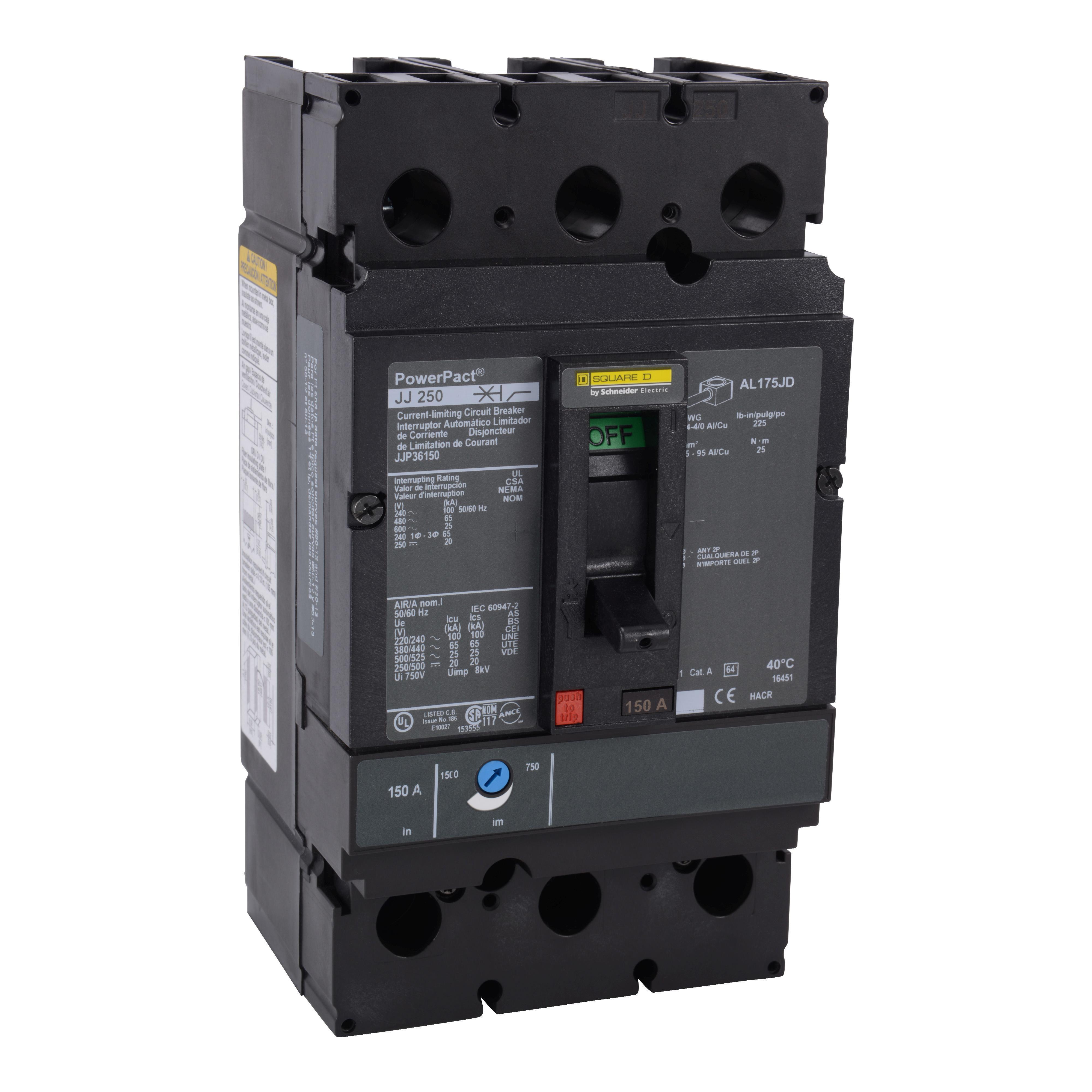 Square D™ JJP36250 Molded Case Circuit Breakers