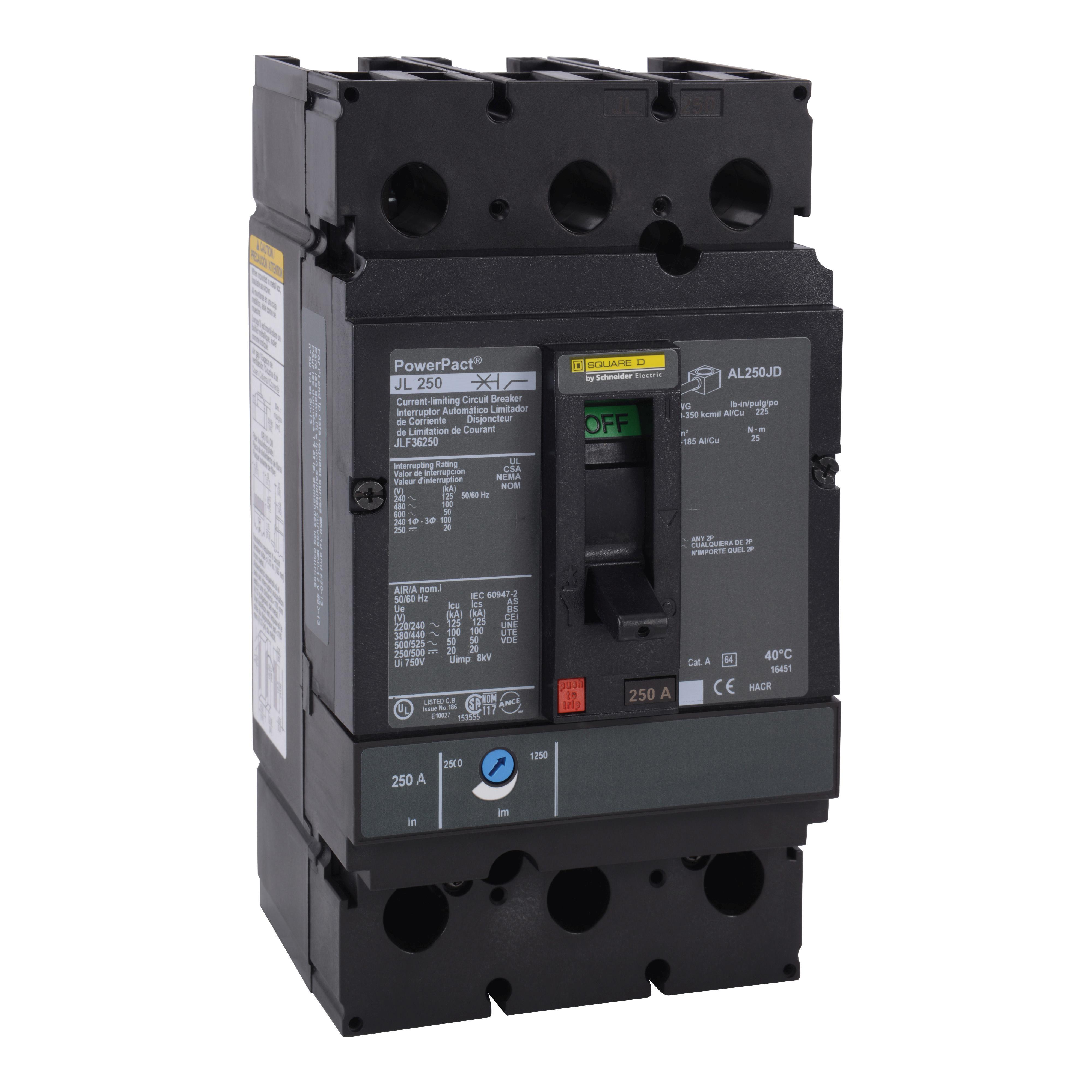 Square D™ JLF36175 Molded Case Circuit Breakers