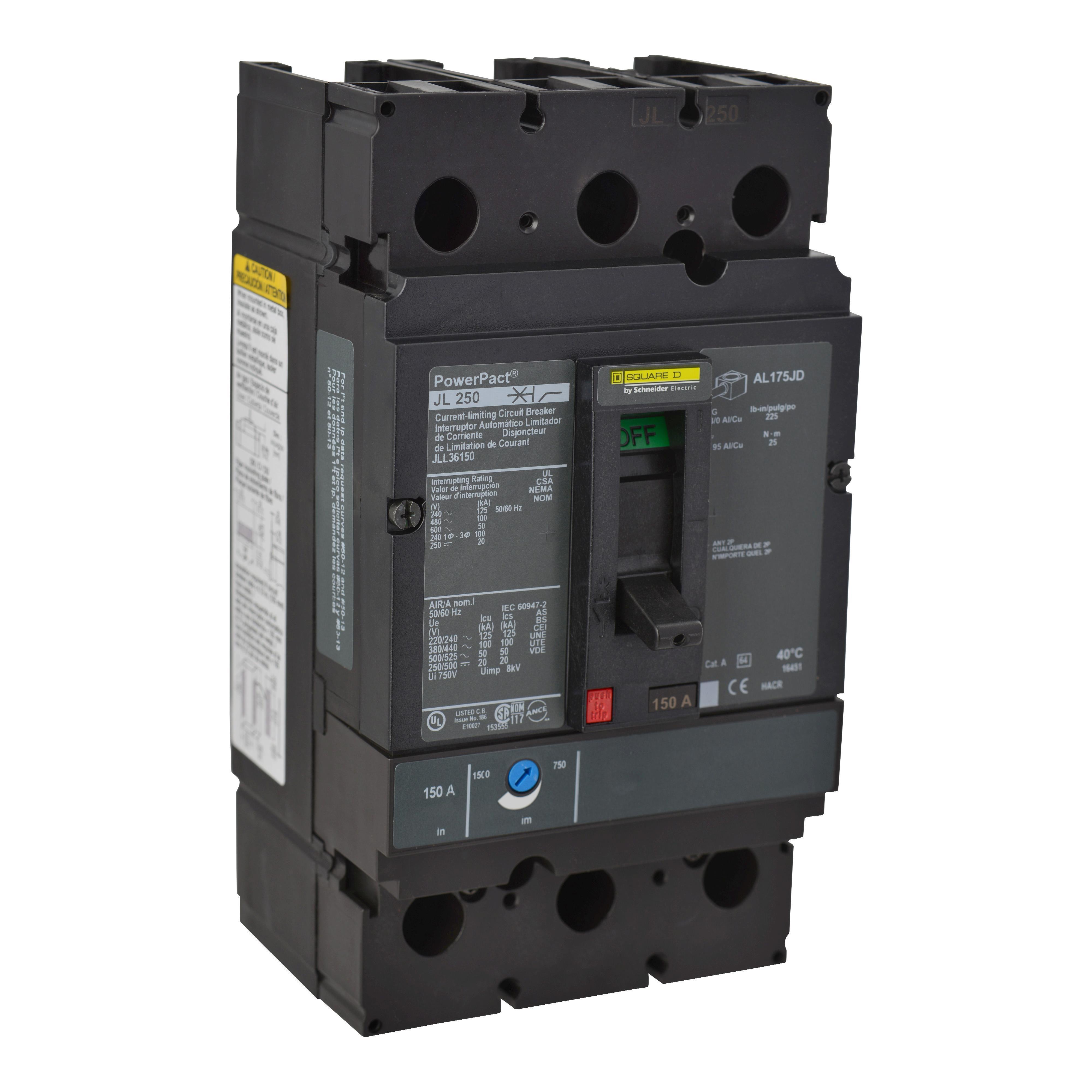 Square D™ JLL36200C Molded Case Circuit Breakers
