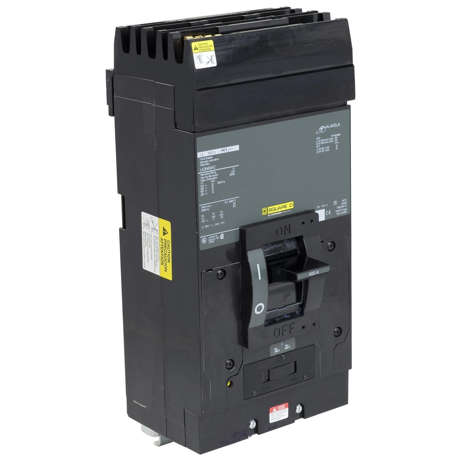 Square D™ LA26400BC Molded Case Circuit Breakers